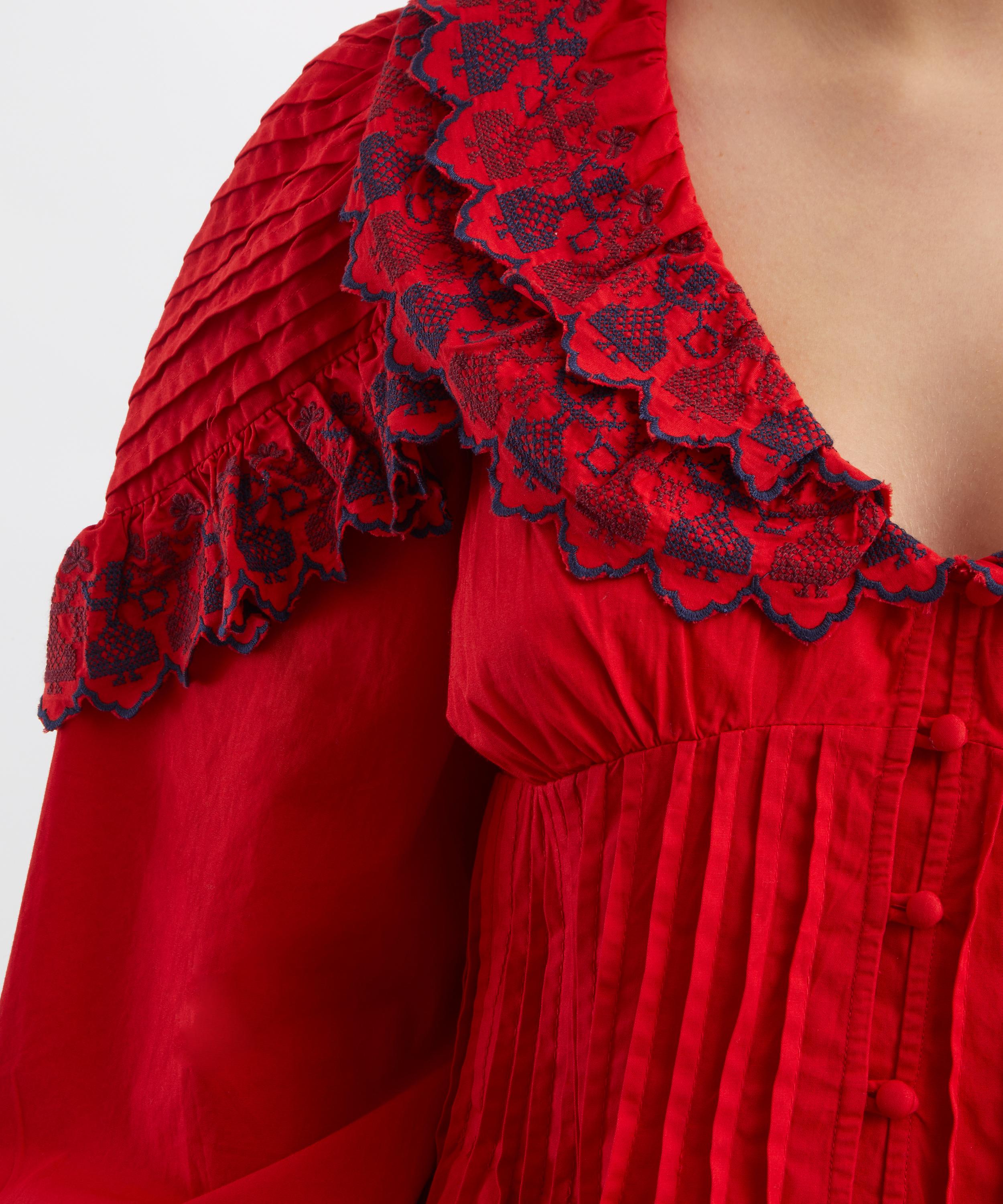 Damson Madder - Caroline Long-Sleeve Blouse image number 4