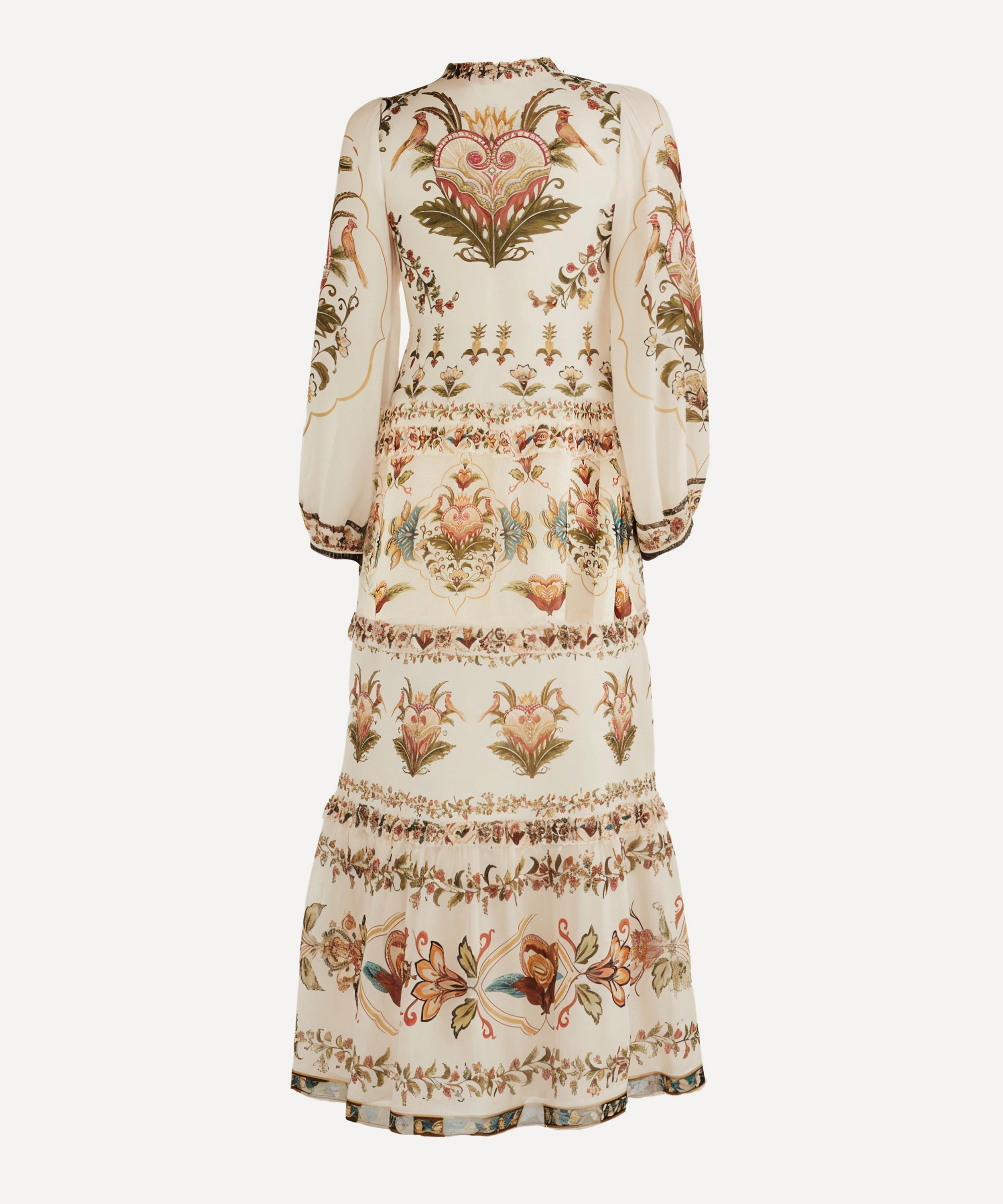 FARM Rio - Cream Majestic Hearts Maxi Dress image number 0