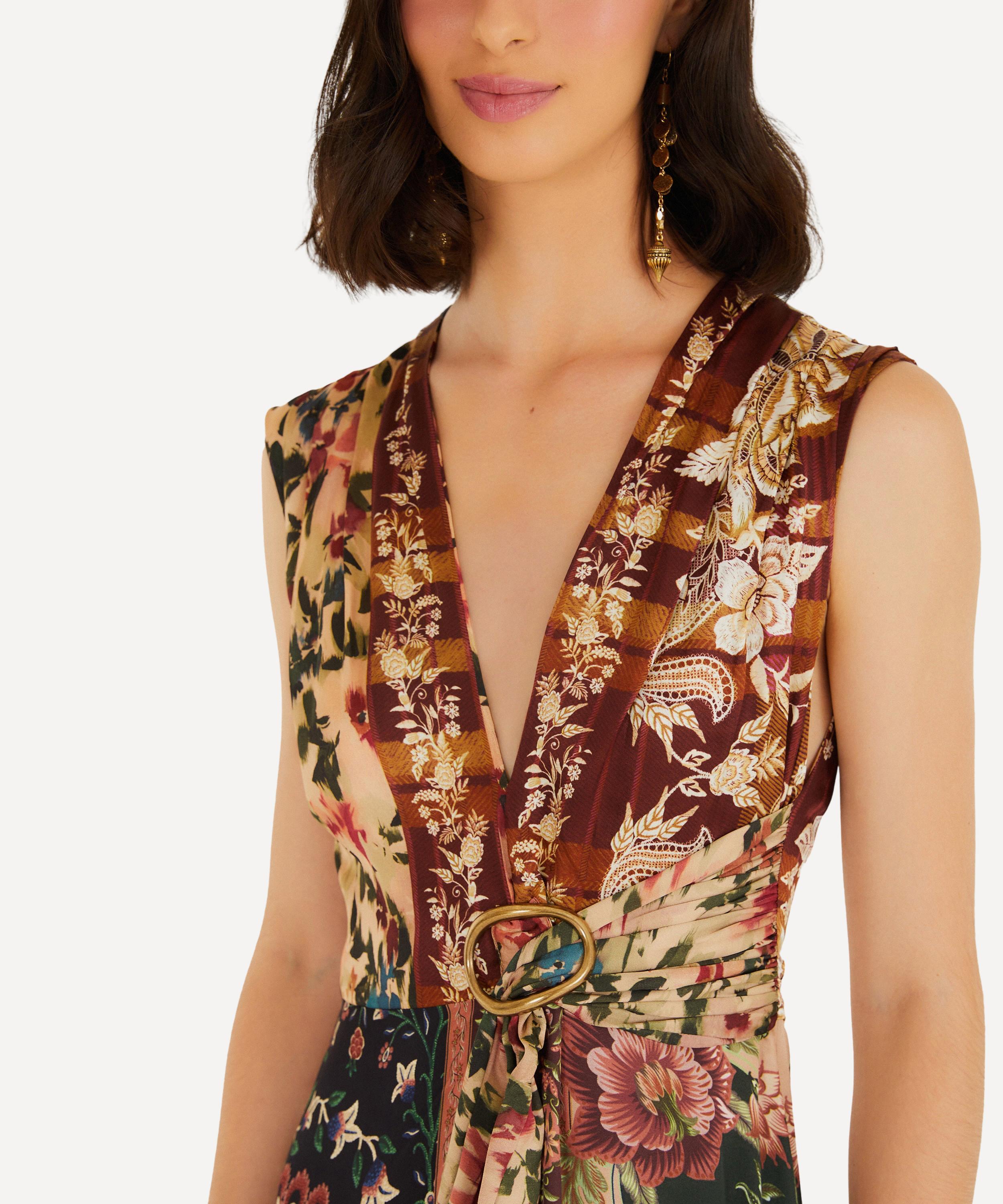 FARM Rio - Winter Garden Mix Maxi Dress image number 3