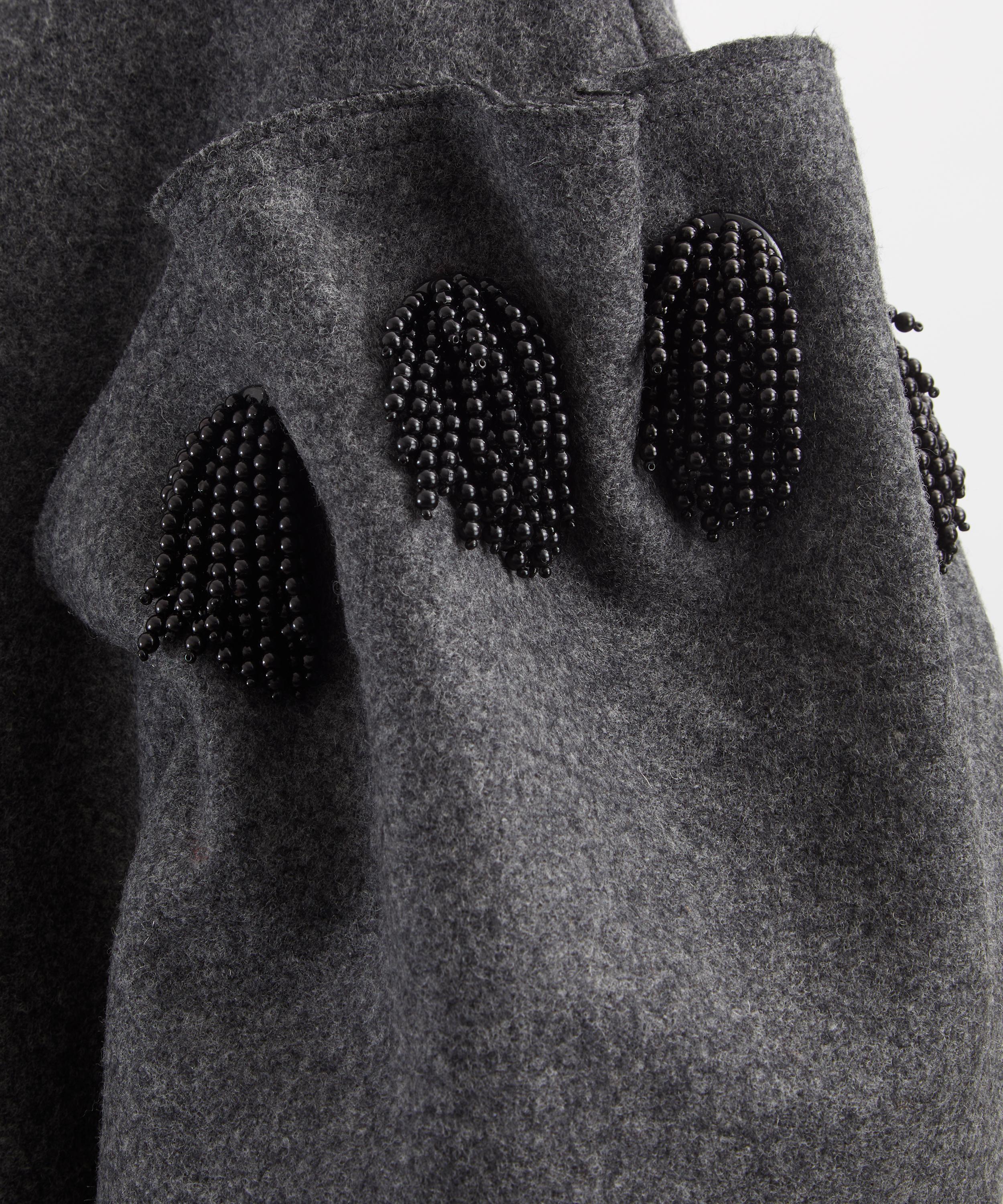 AKYN - Zaria Grey Wool Coat image number 4