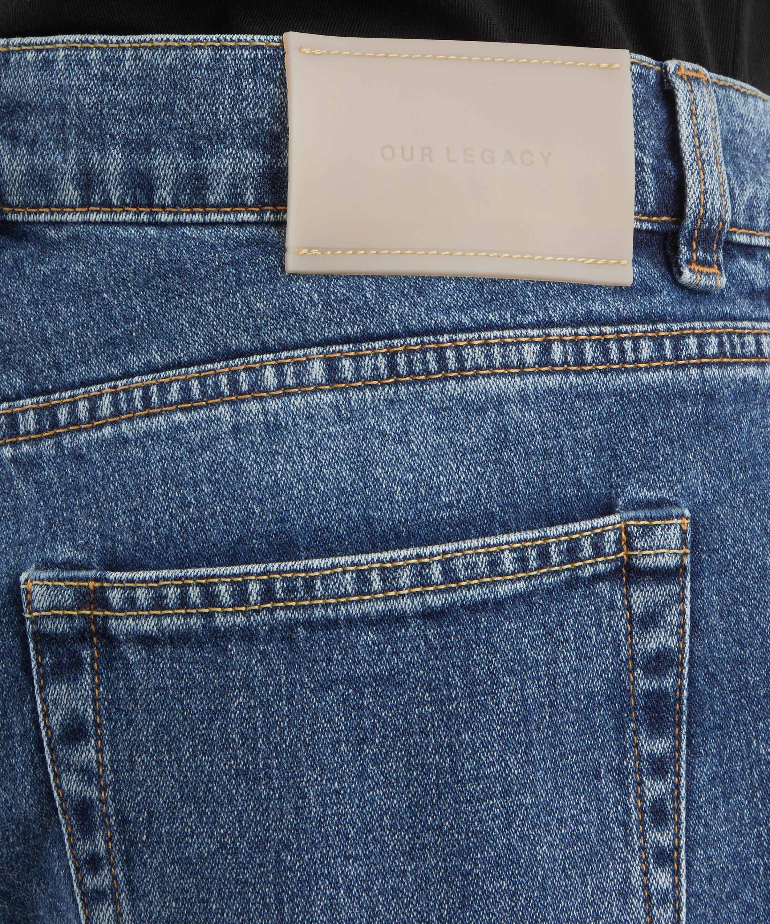 Our Legacy - Carlson Cut Rodeo Wash Broken Twill Trousers image number 4