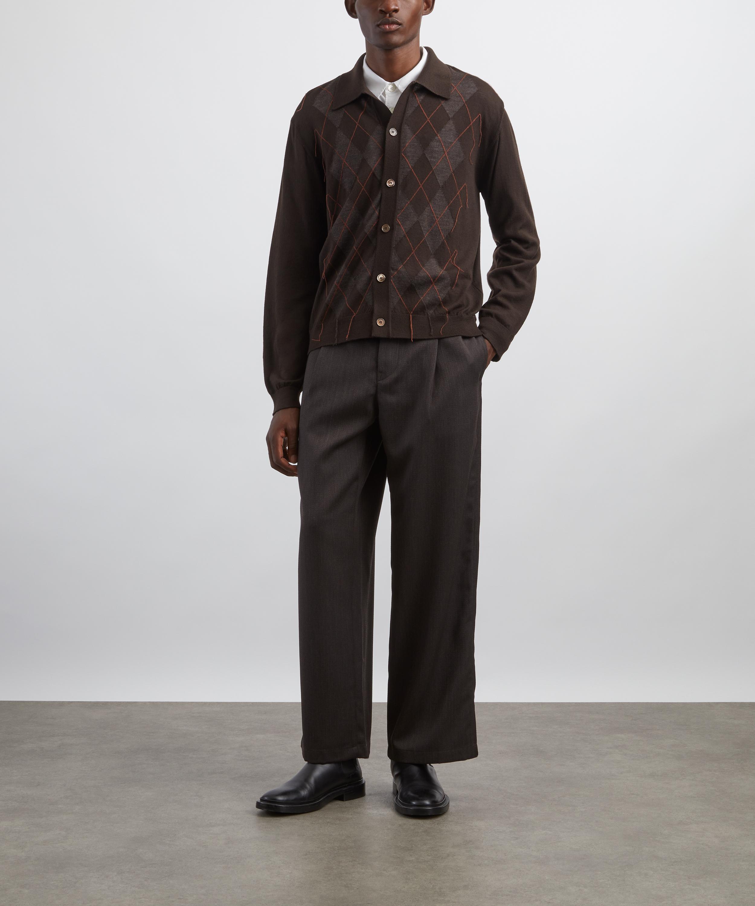 Our Legacy - Leisure Havana Brown Twill Trousers image number 1