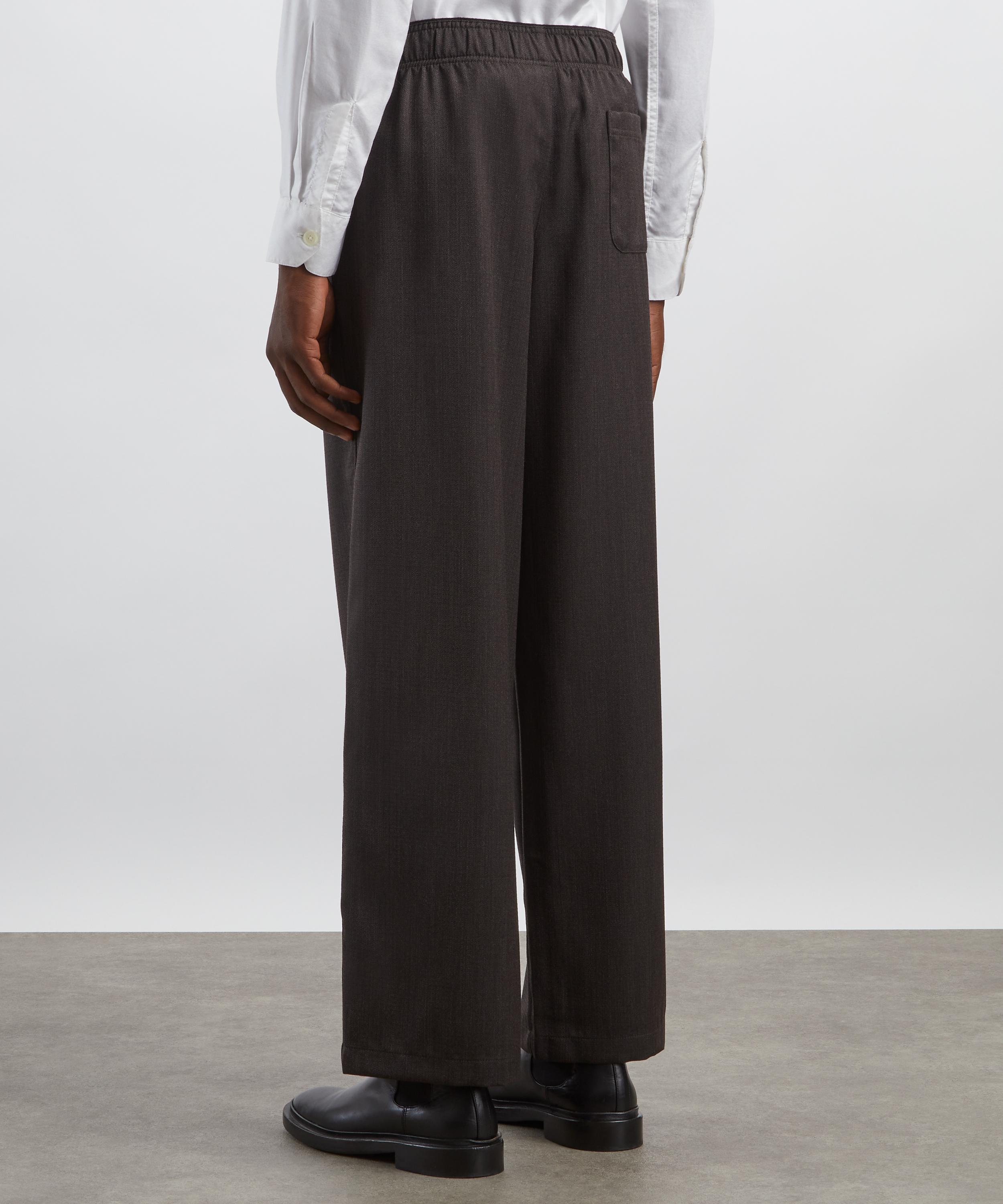 Our Legacy - Leisure Havana Brown Twill Trousers image number 3
