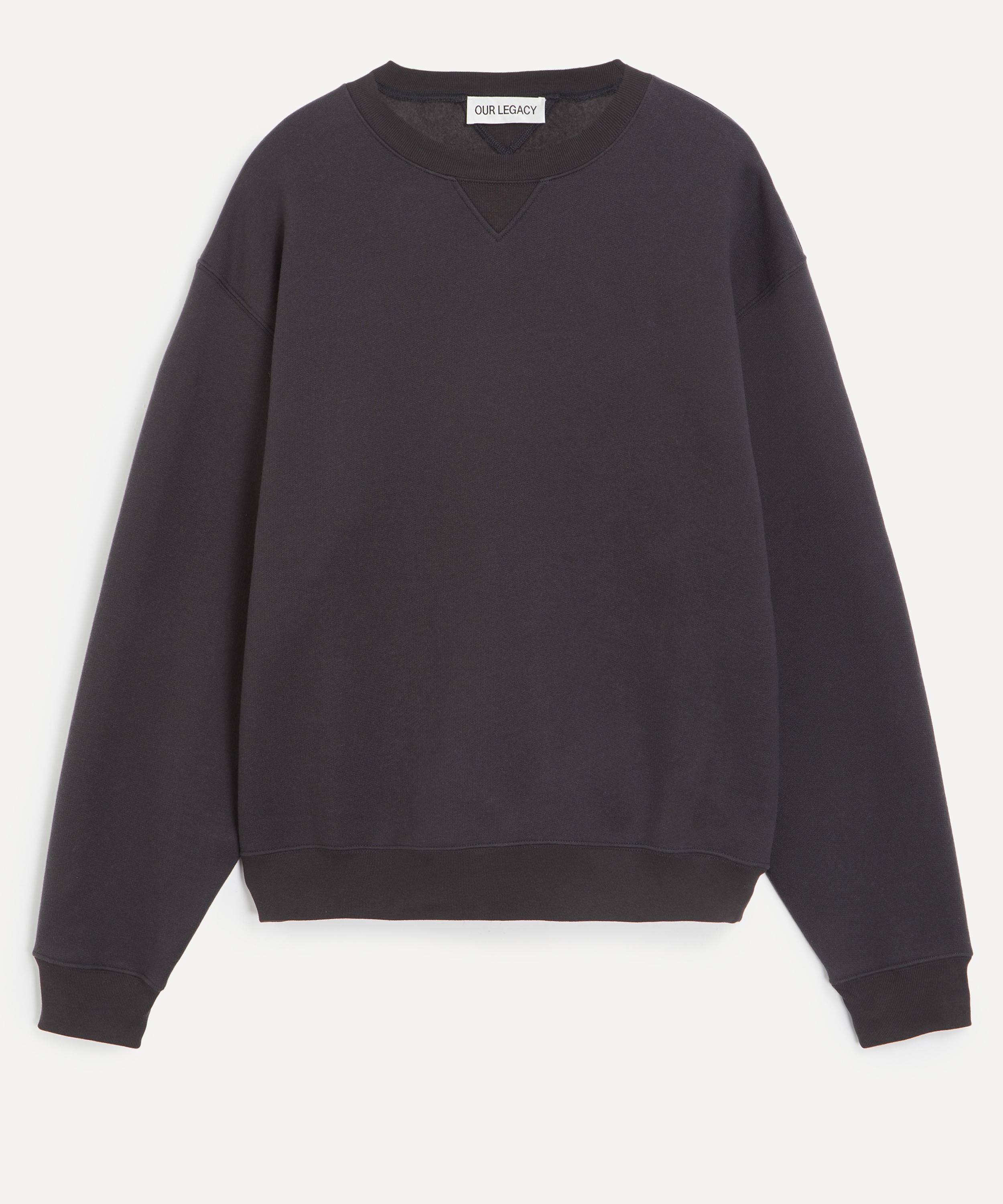 Our Legacy - Perfect Black Bear Woolly Fleece Sweatshirt image number 0