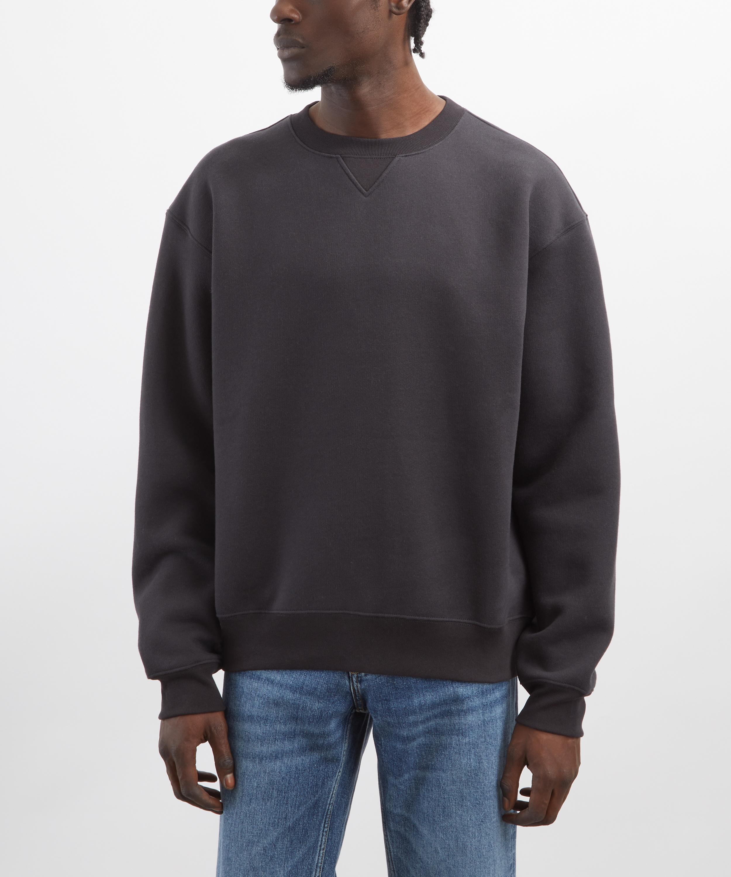 Our Legacy - Perfect Black Bear Woolly Fleece Sweatshirt image number 2