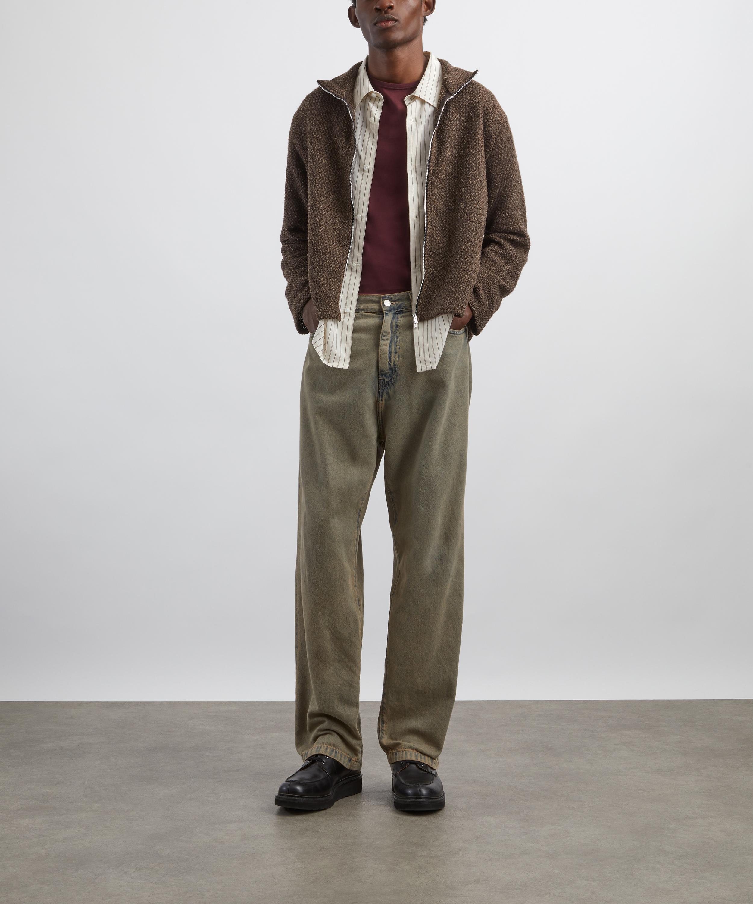 Our Legacy - Shrunken Full-Zip Polo image number 1