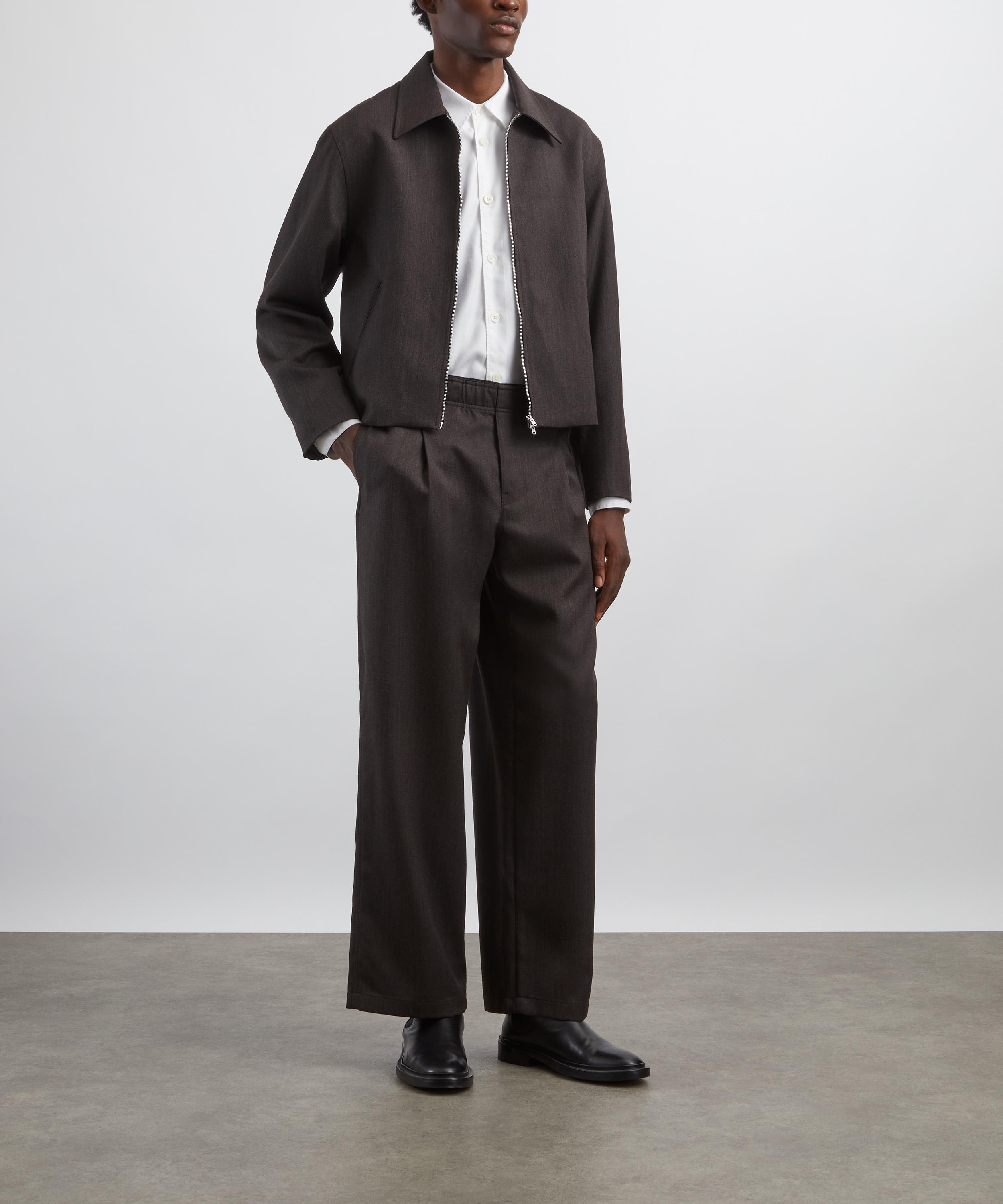 Our Legacy - Beyond Static White Liquid Oxford Shirt image number 1