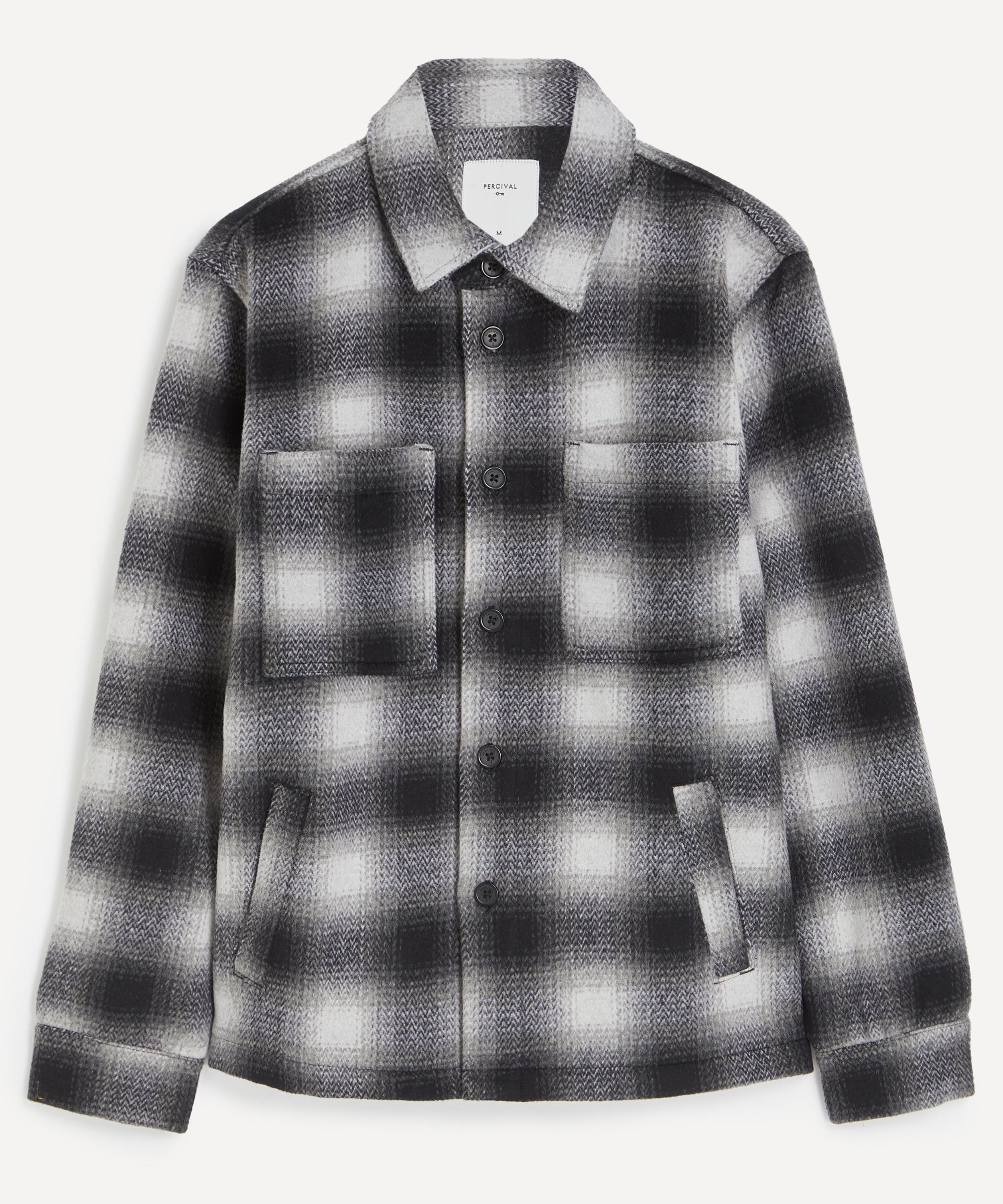 Percival - Wool Check Overshirt
