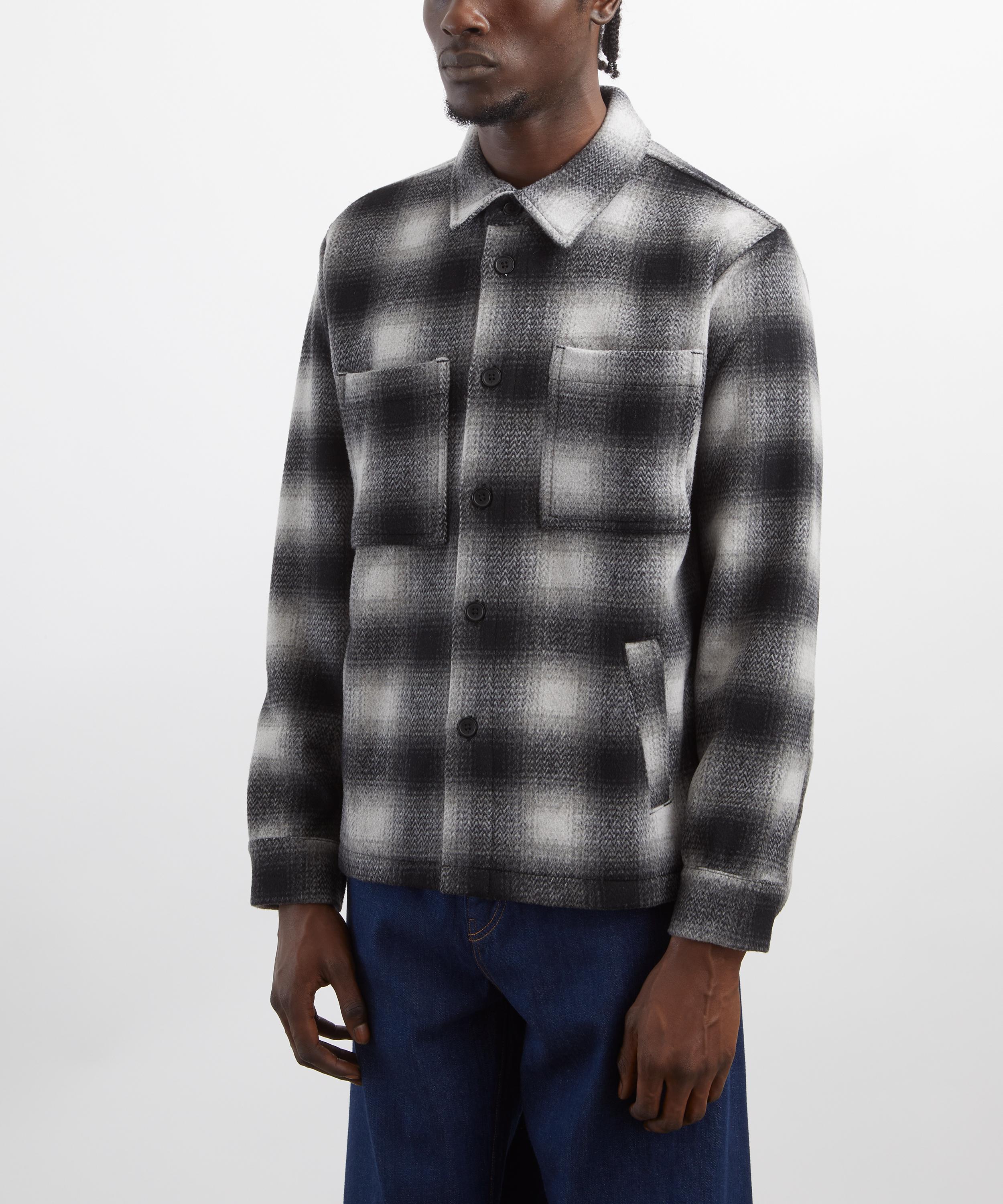 Percival - Wool Check Overshirt image number 2