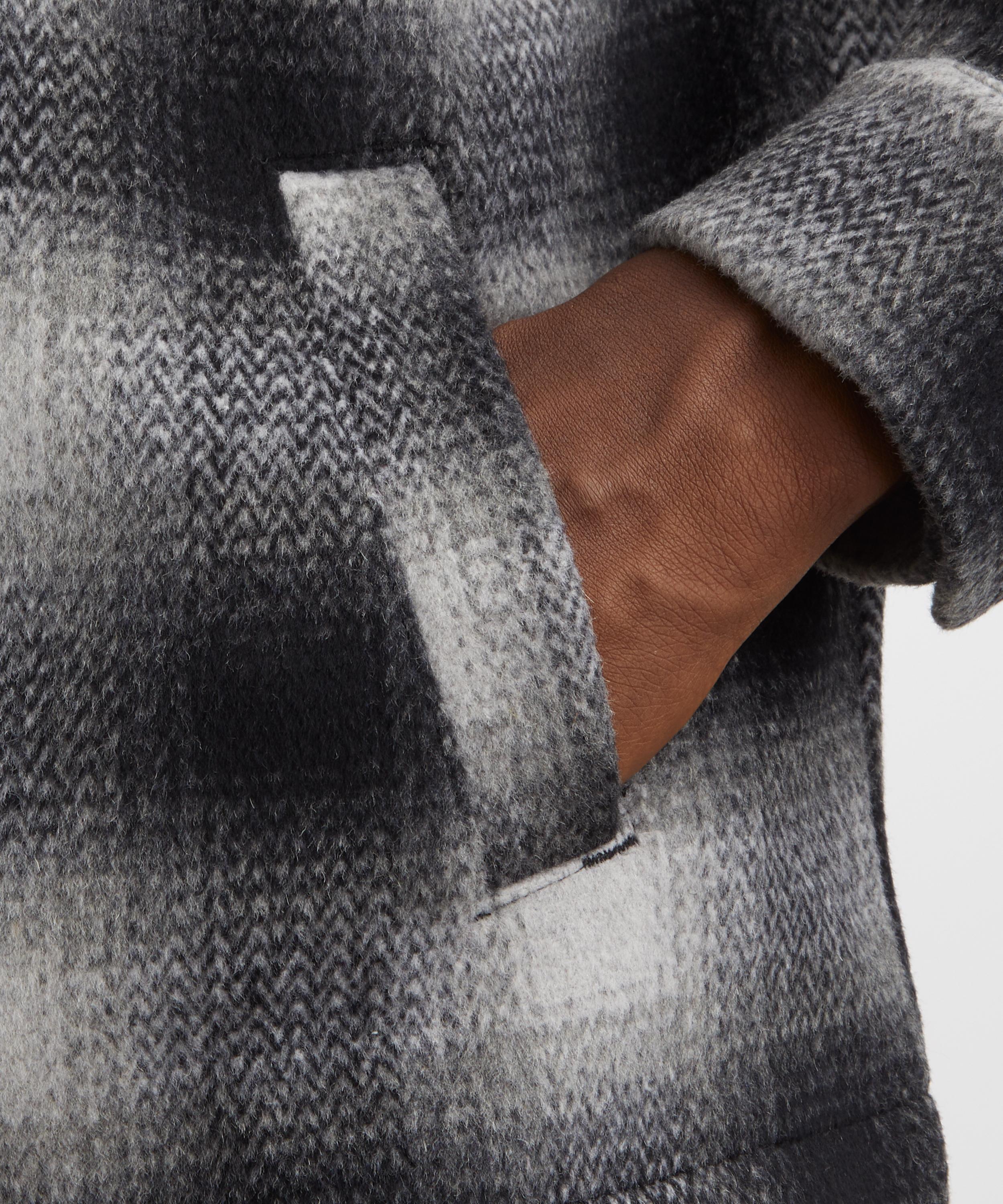 Percival - Wool Check Overshirt image number 4