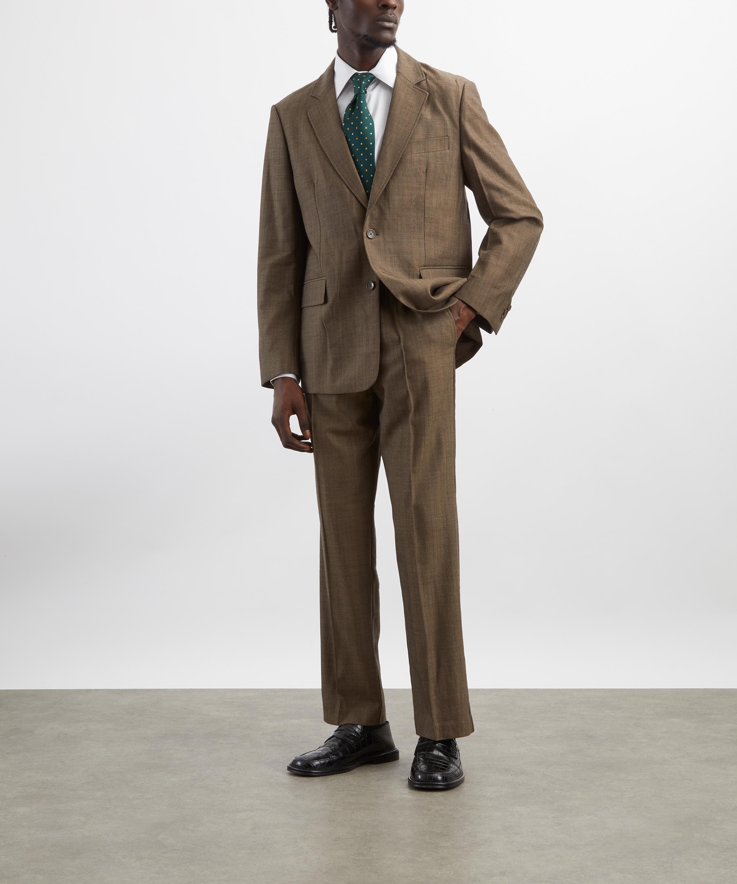 Percival - Grounds Herringbone Wool Blazer image number 1