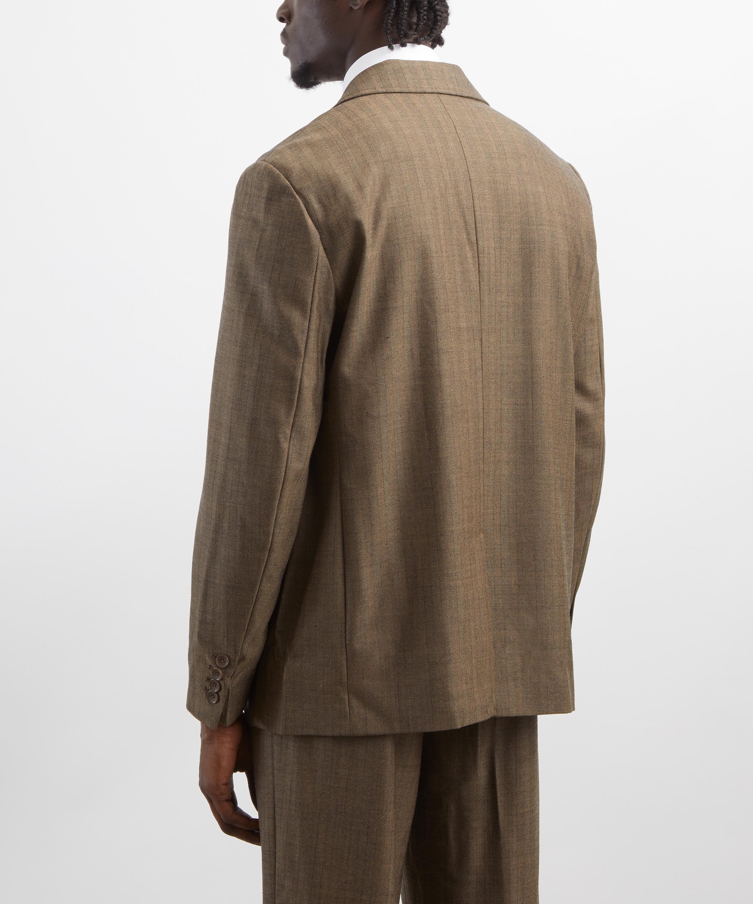 Percival - Grounds Herringbone Wool Blazer image number 3
