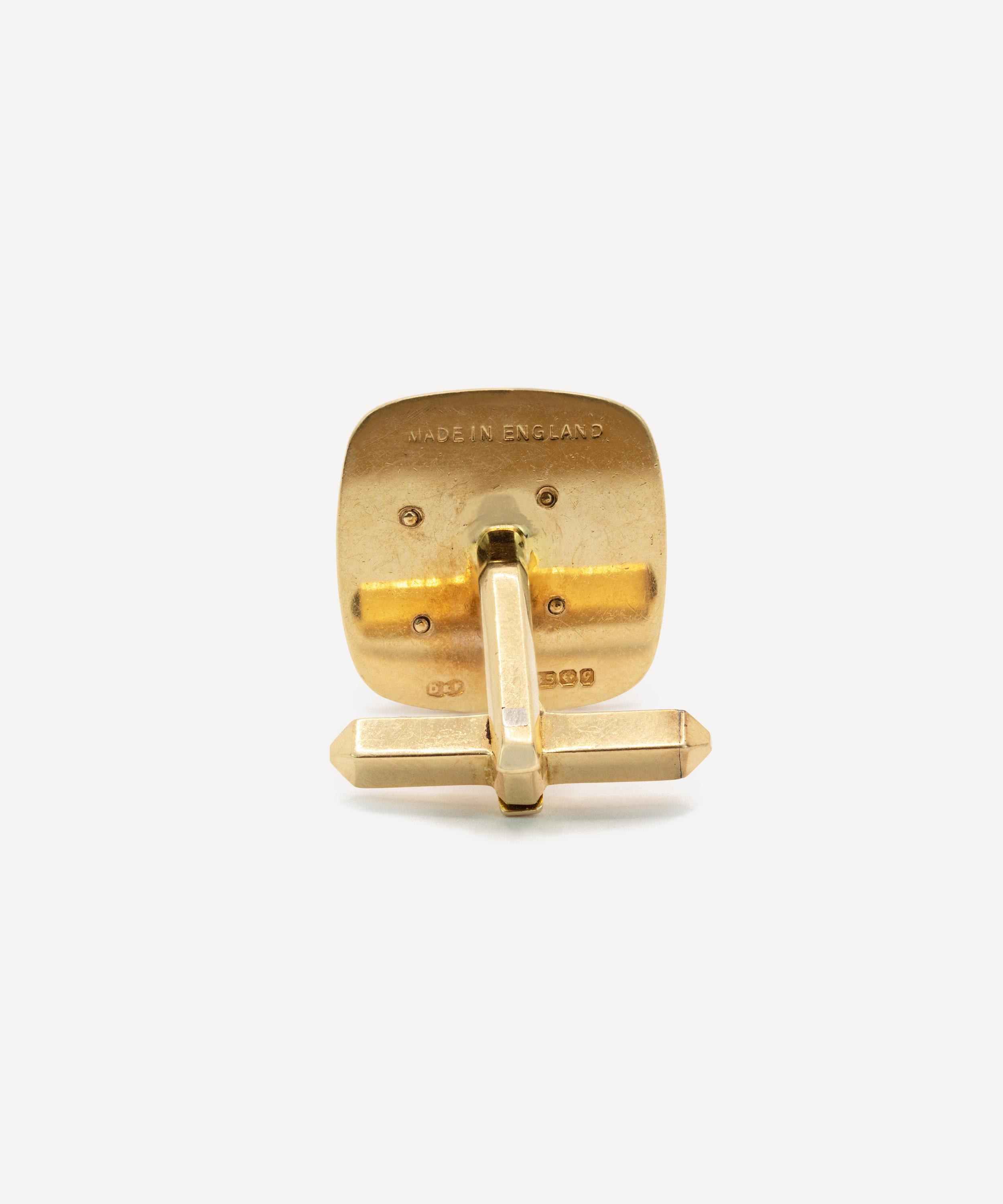 Kojis - 14ct Gold Deakin and Francis Vintage Ship Cufflinks image number 2