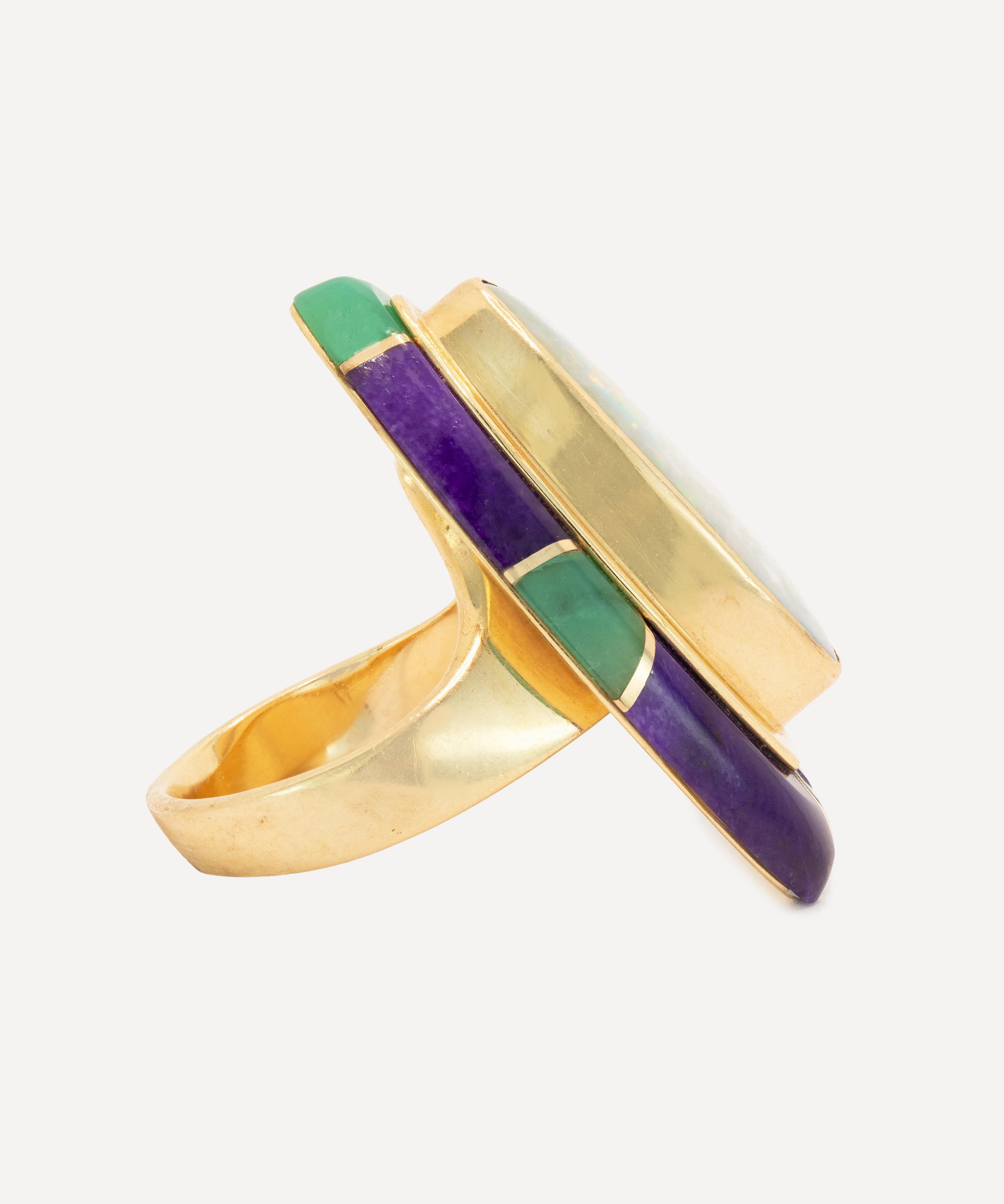 Kojis - 14ct Gold Opal Ring image number 1