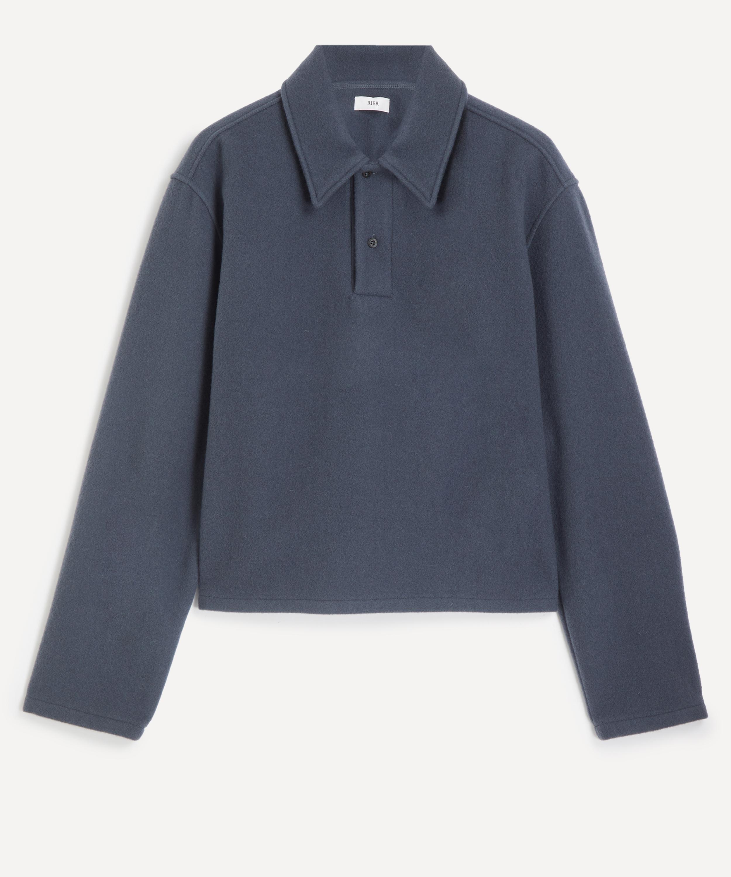 Rier - Fleece Polo Sweatshirt