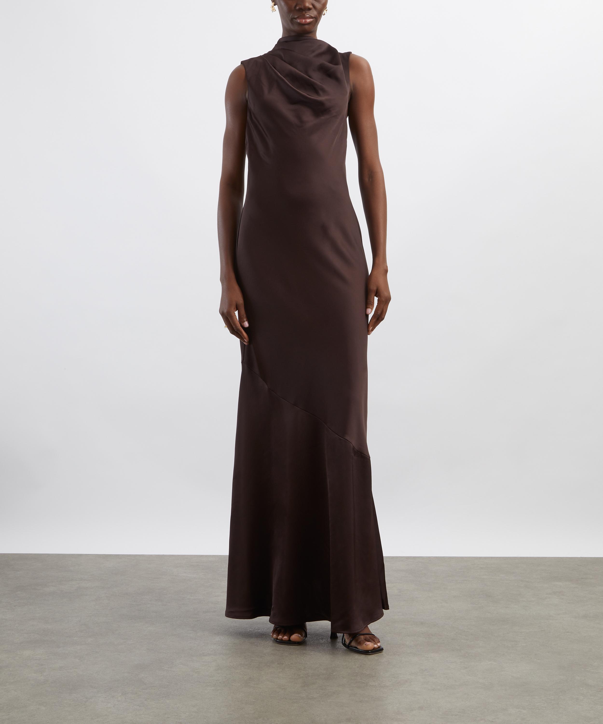 Significant Other - Lana Satin Maxi Dress image number 2