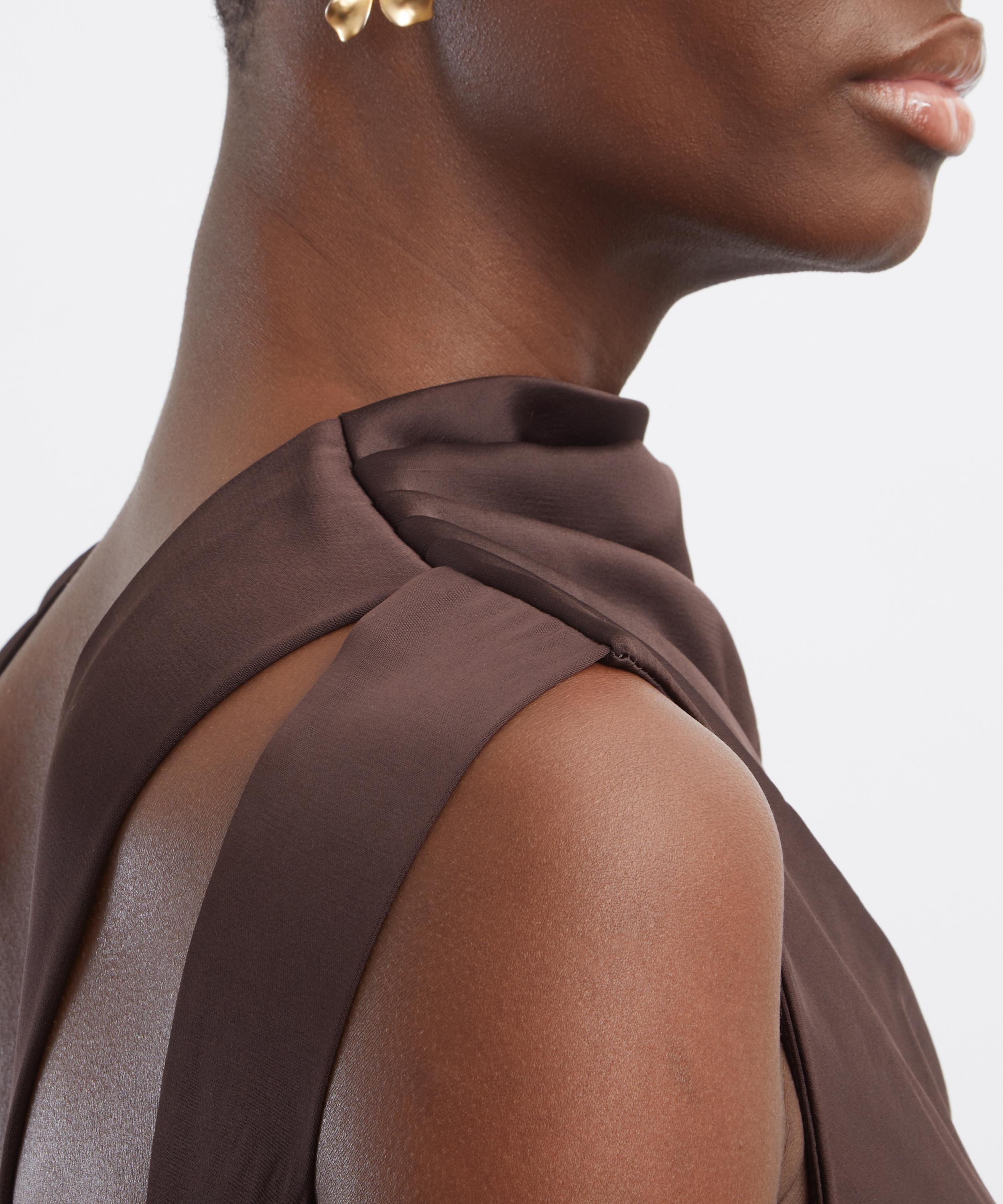 Significant Other - Lana Satin Maxi Dress image number 4