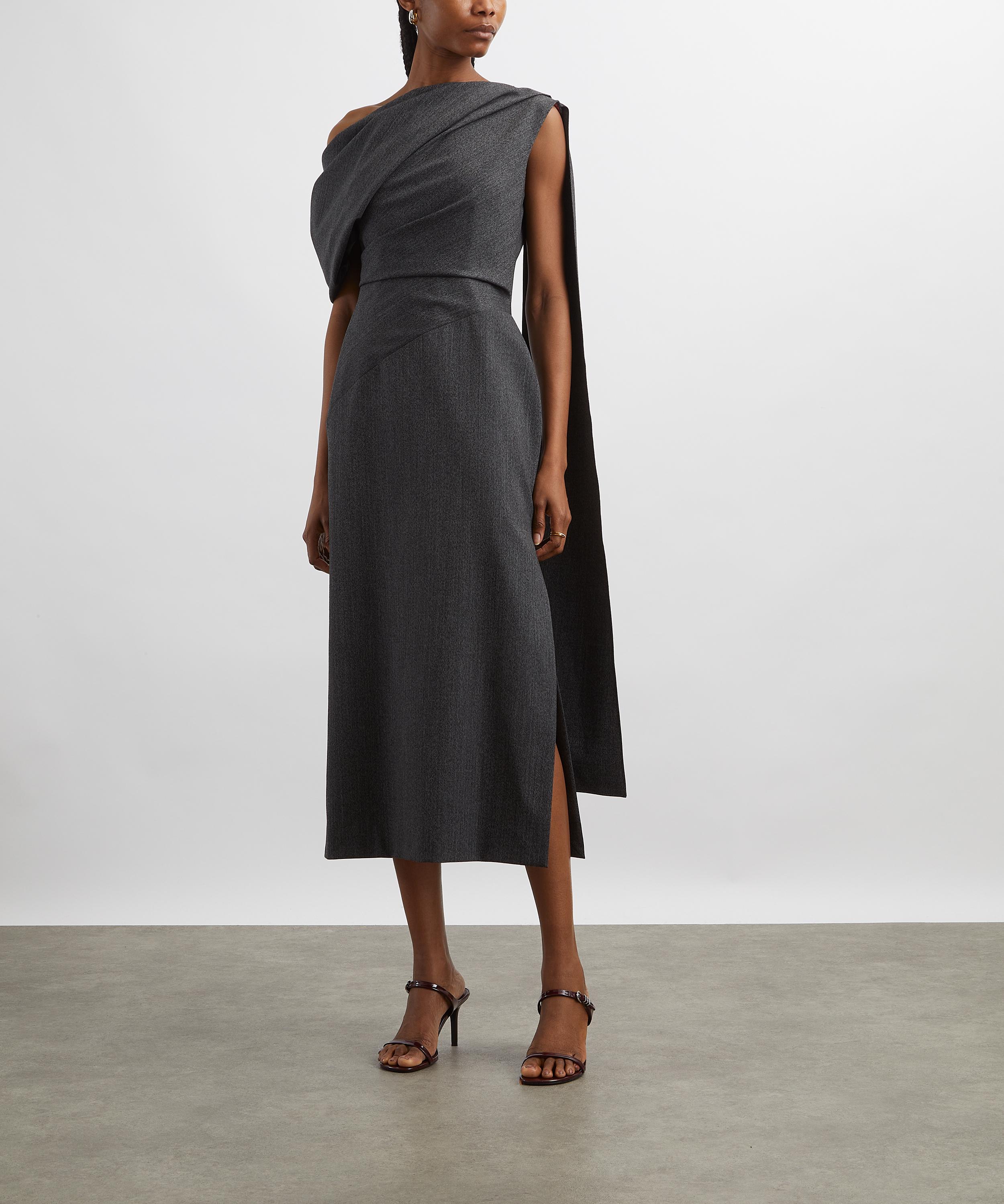 Roksanda - Maite Wool Midi Dress image number 2
