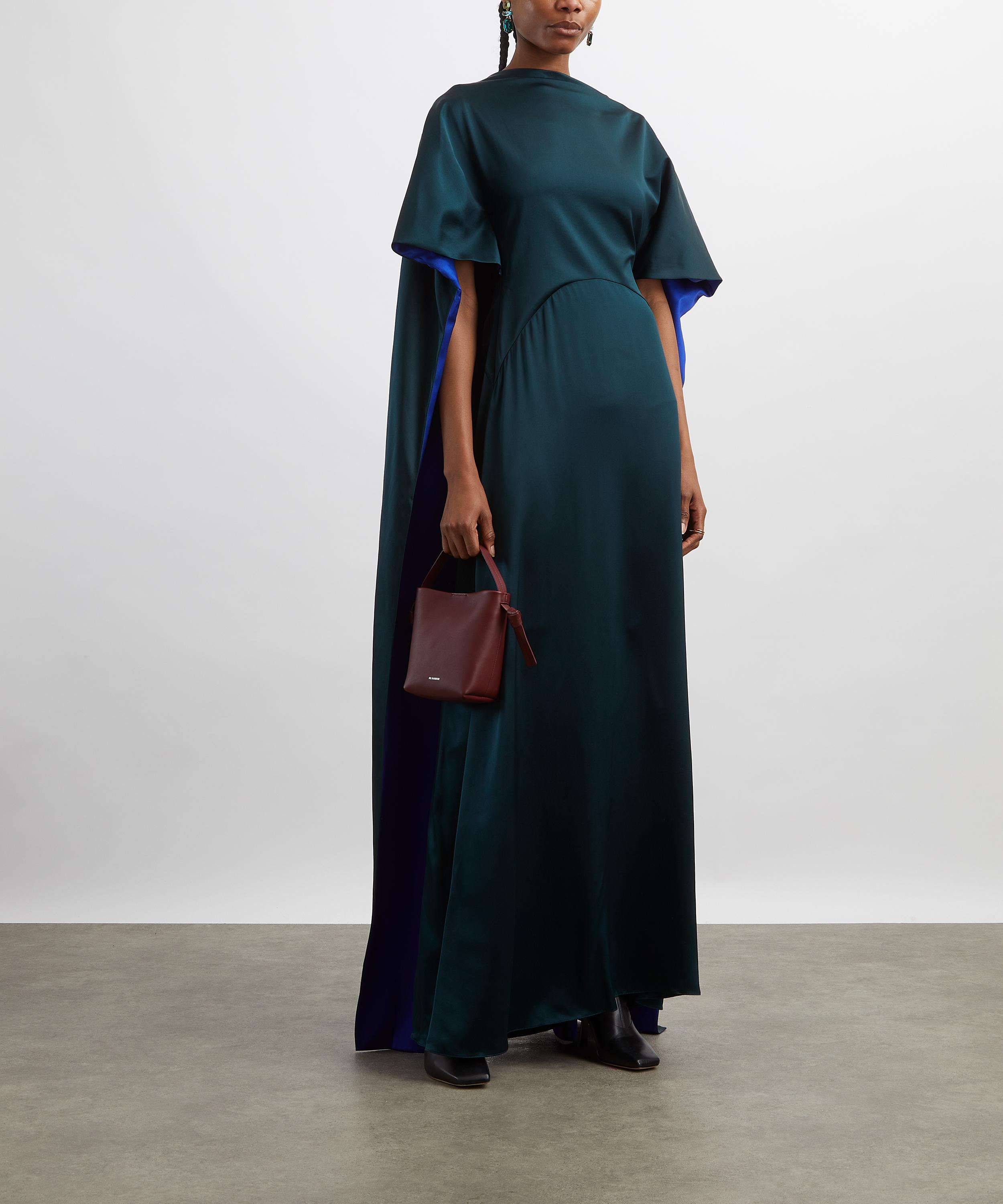 Roksanda - Seif Cape Silk Maxi dress image number 1