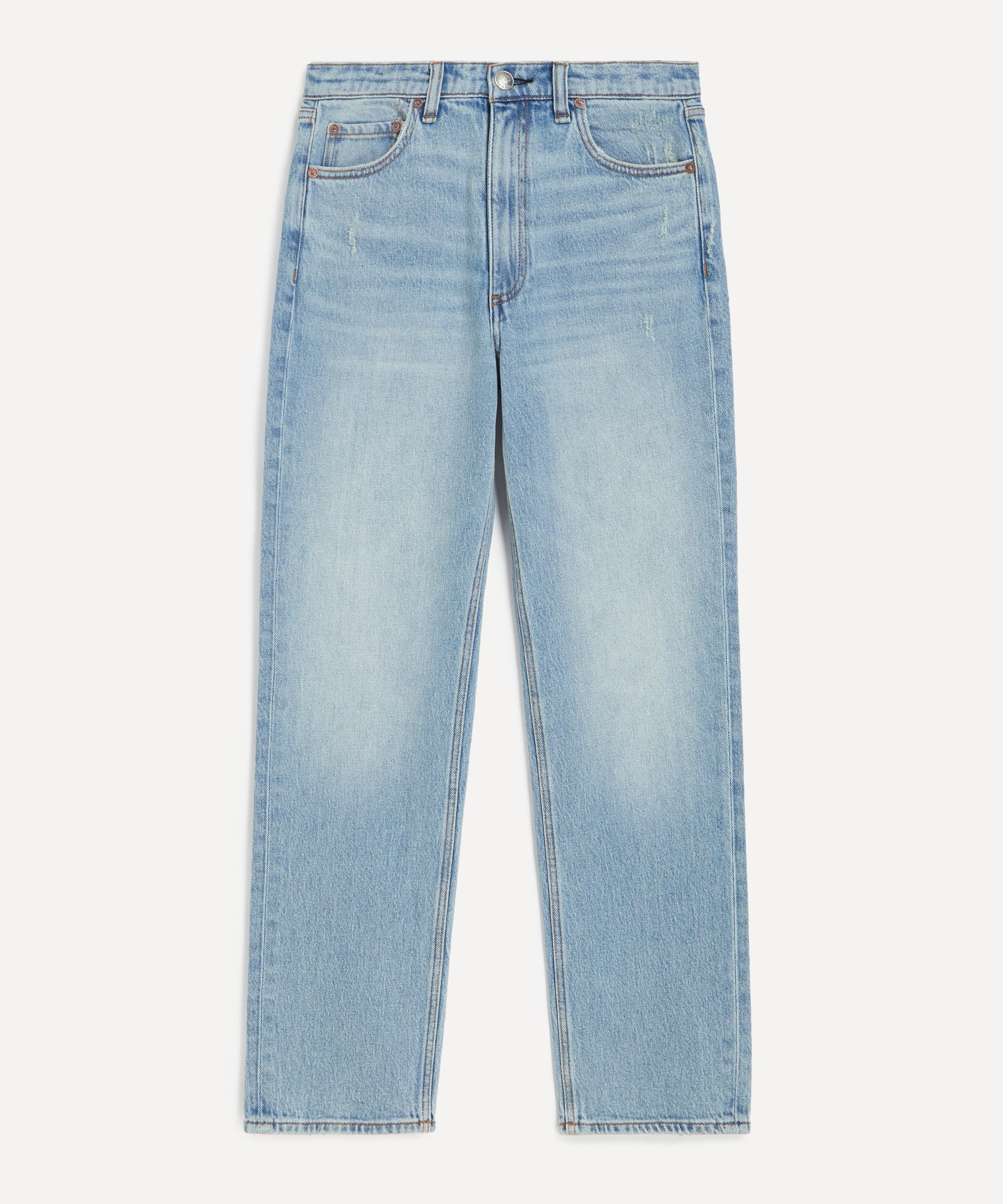 Rag & Bone - Harlow Ankle Straight Jeans in Lou image number 0