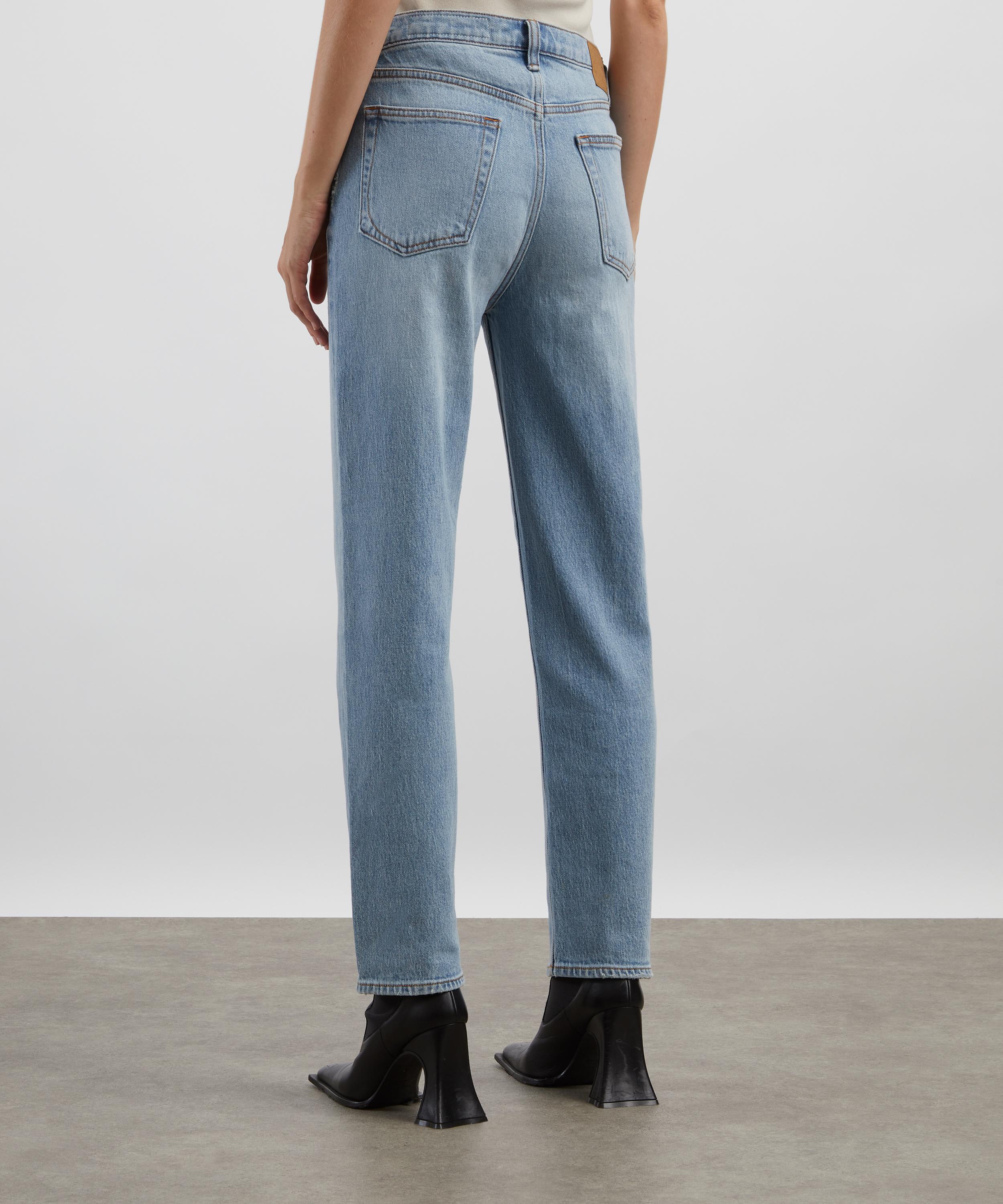 Rag & Bone - Harlow Ankle Straight Jeans in Lou image number 3