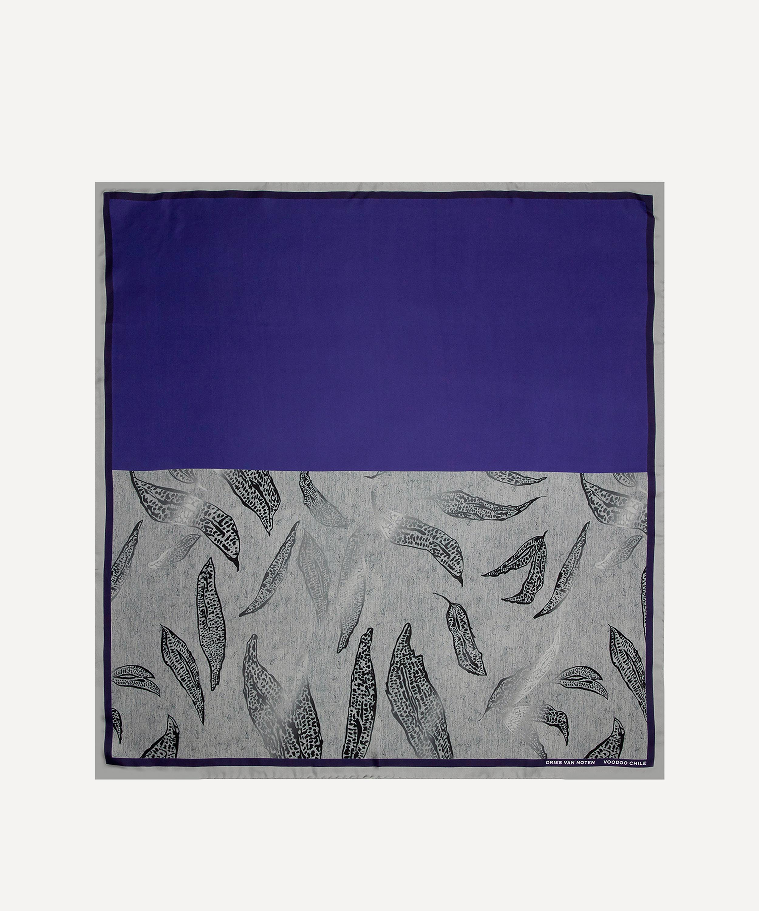 Dries Van Noten - Foulard Voodoo Chile Silk Scarf image number 0