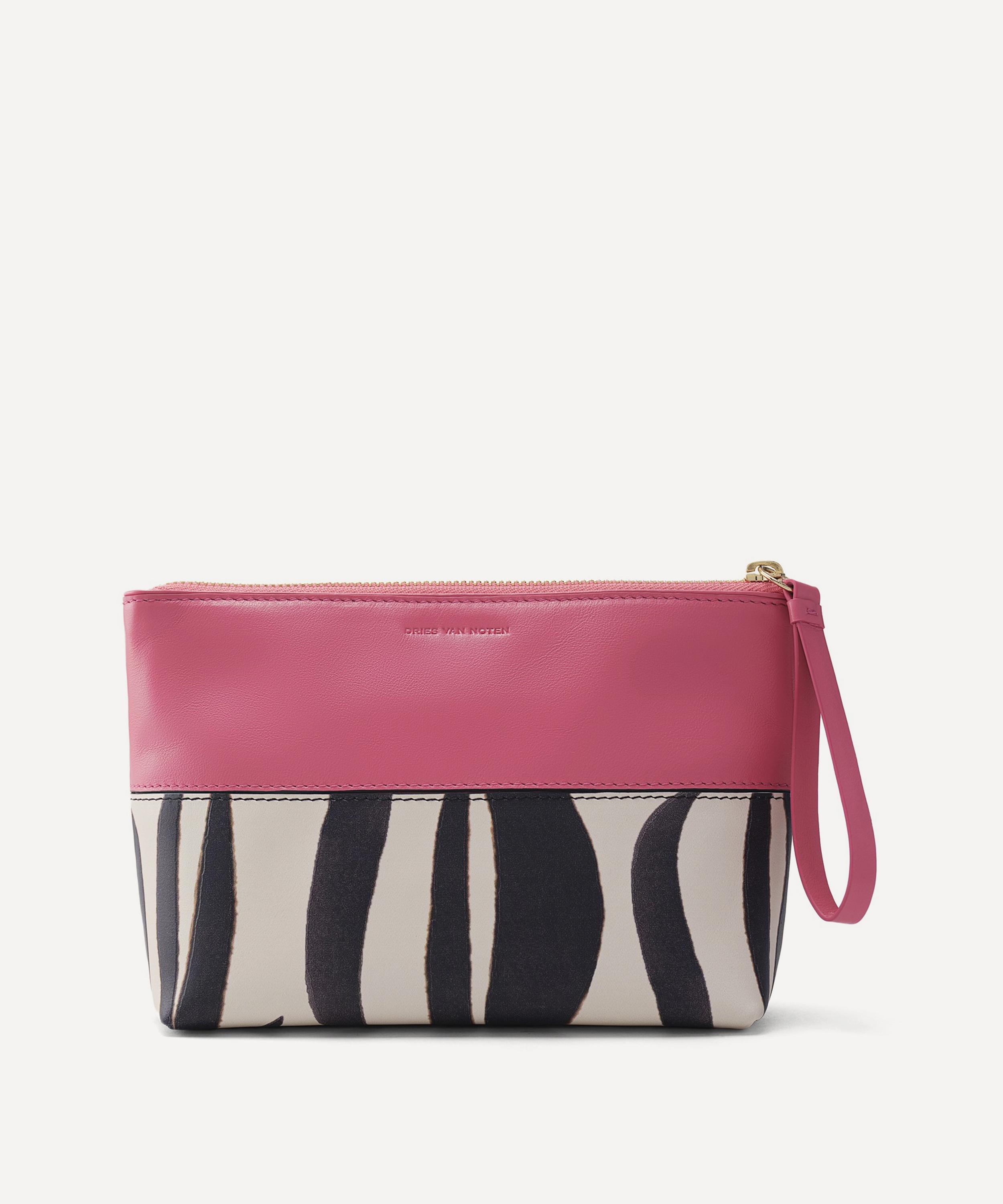Dries Van Noten - Rosa Carnivora Pochette Pouch image number 0