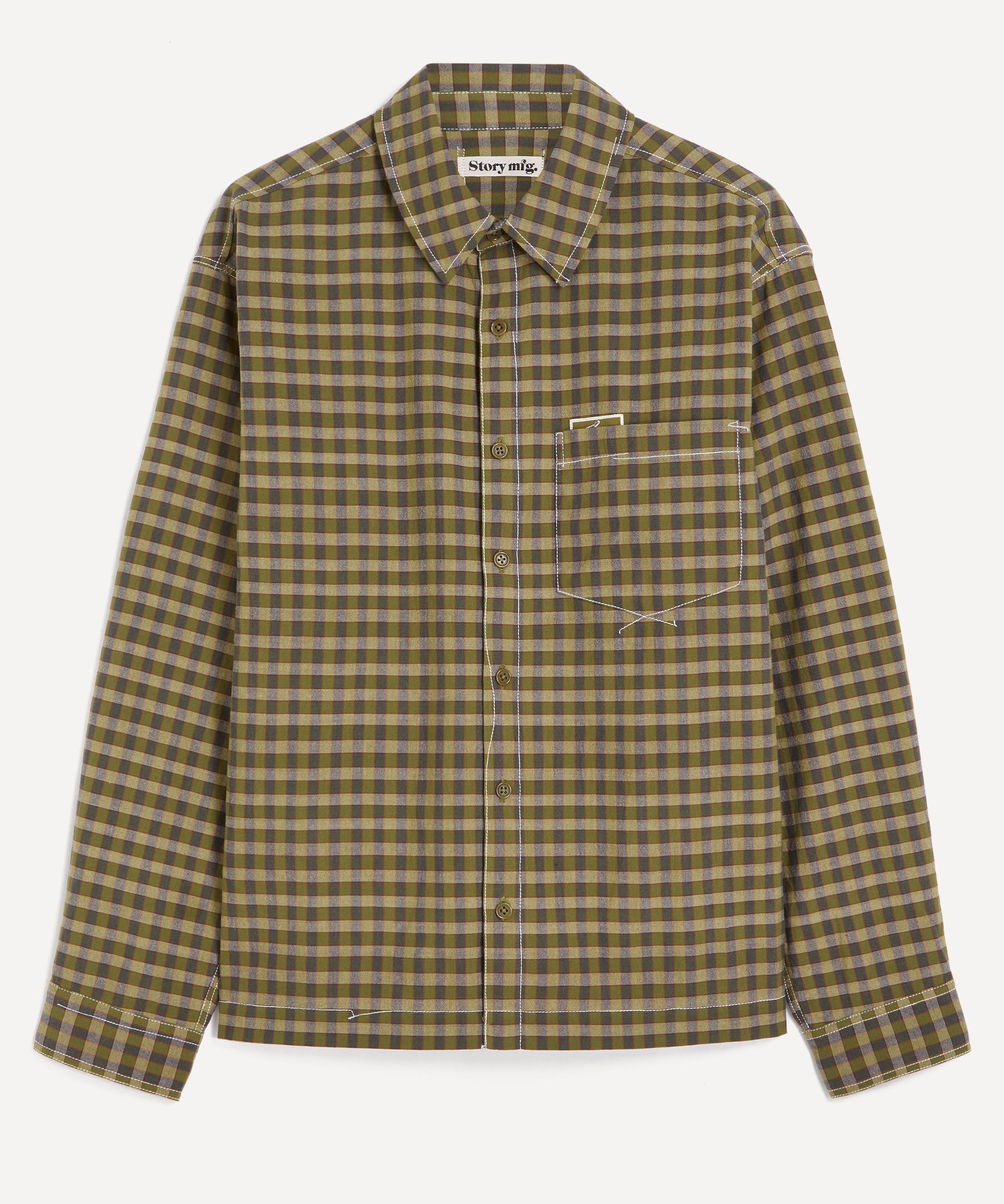 STORY mfg. - Bracken Coach Check Shirt