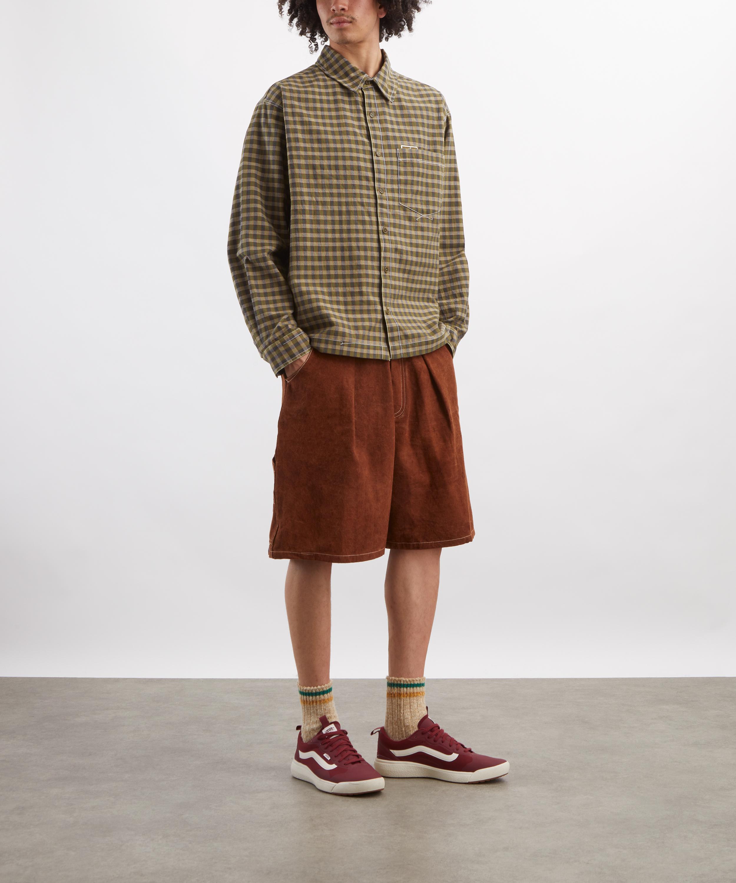 STORY mfg. - Bracken Coach Check Shirt image number 1