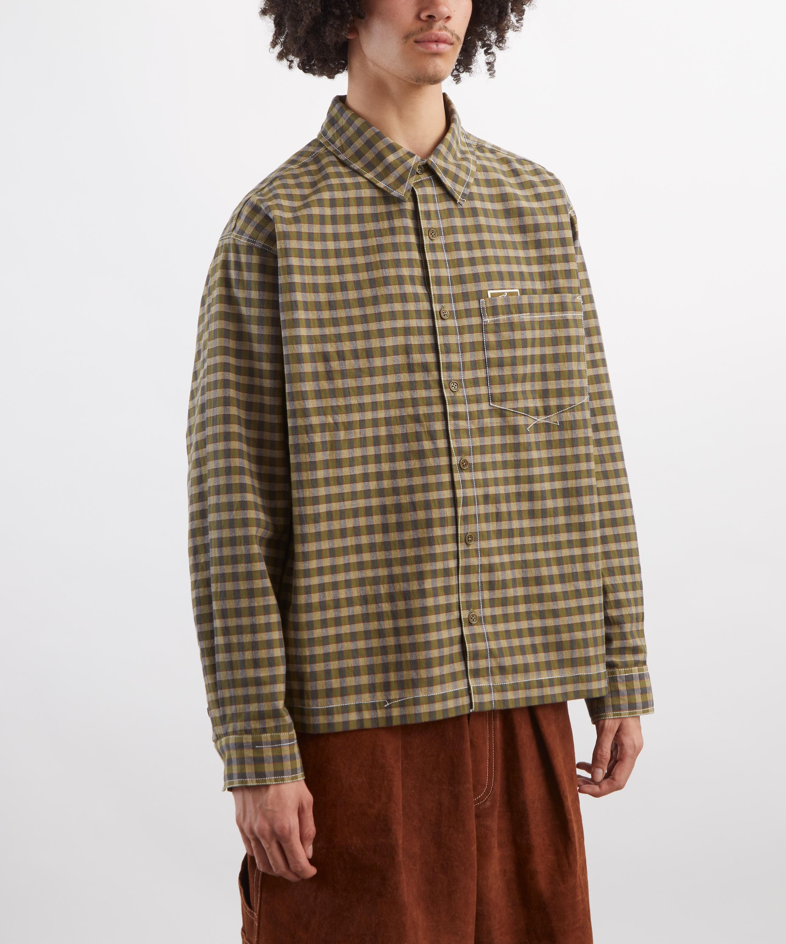 STORY mfg. - Bracken Coach Check Shirt image number 2