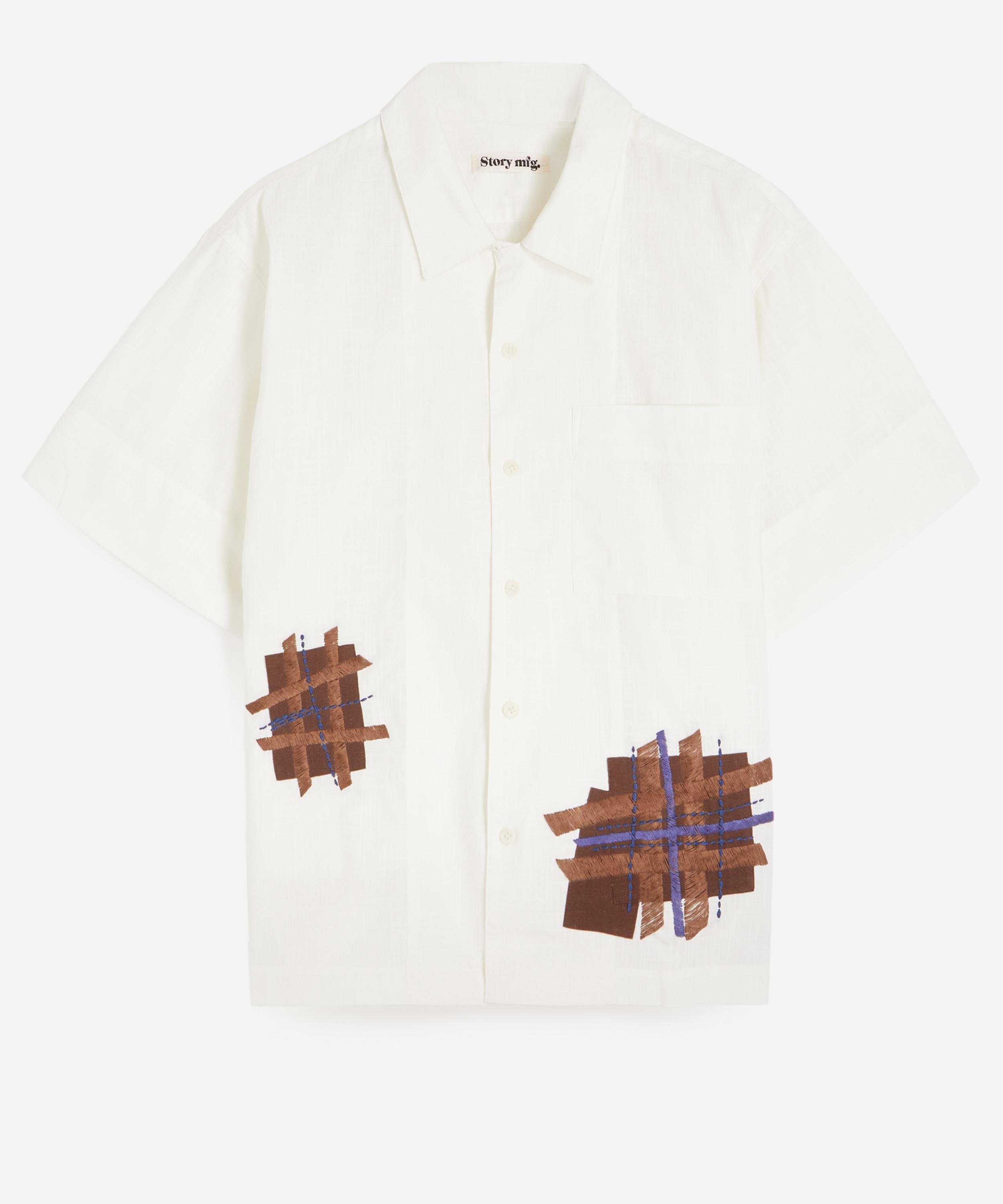 STORY mfg. - Uniform Ecru Patched-Up Shirt