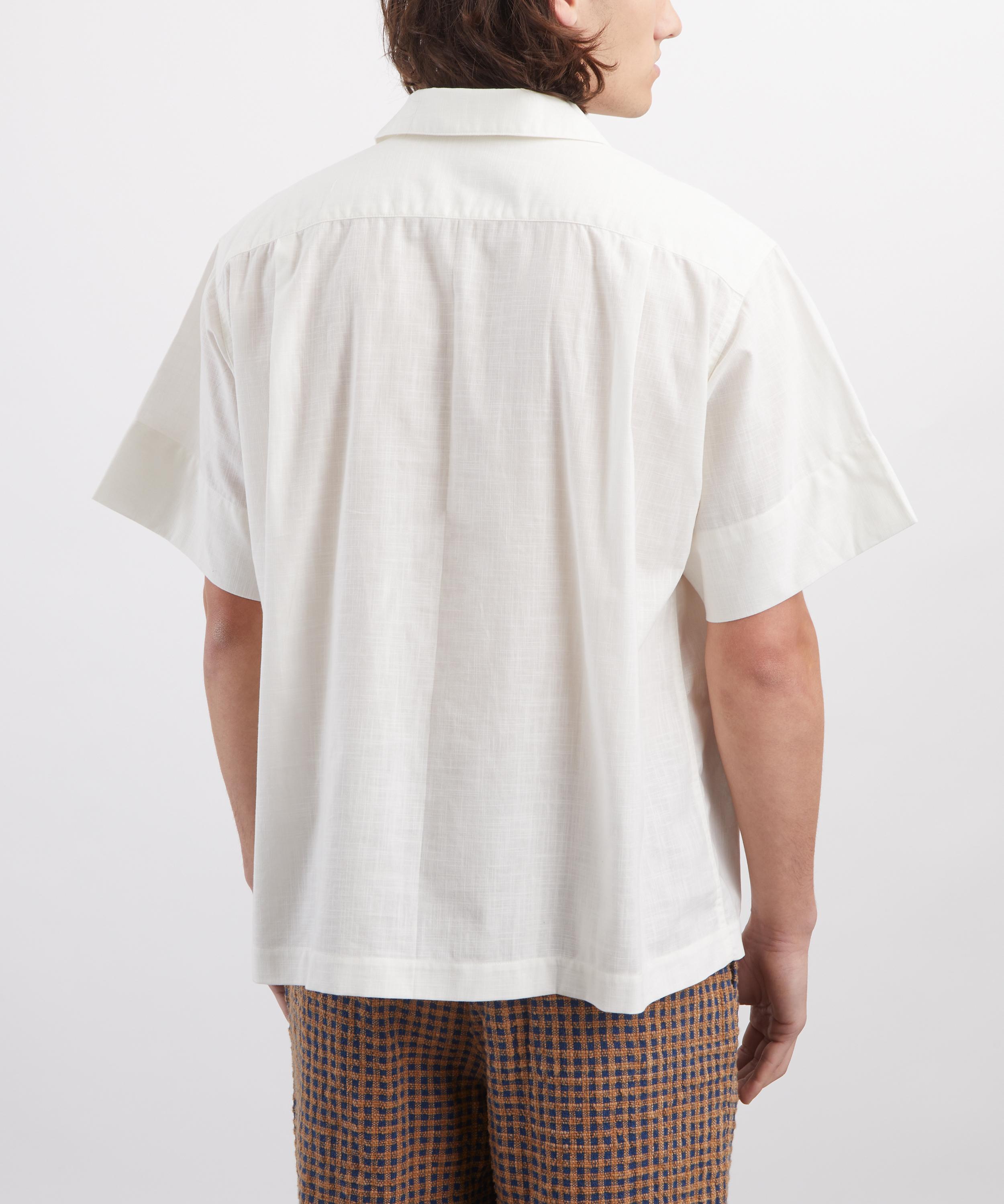 STORY mfg. - Uniform Ecru Patched-Up Shirt image number 3