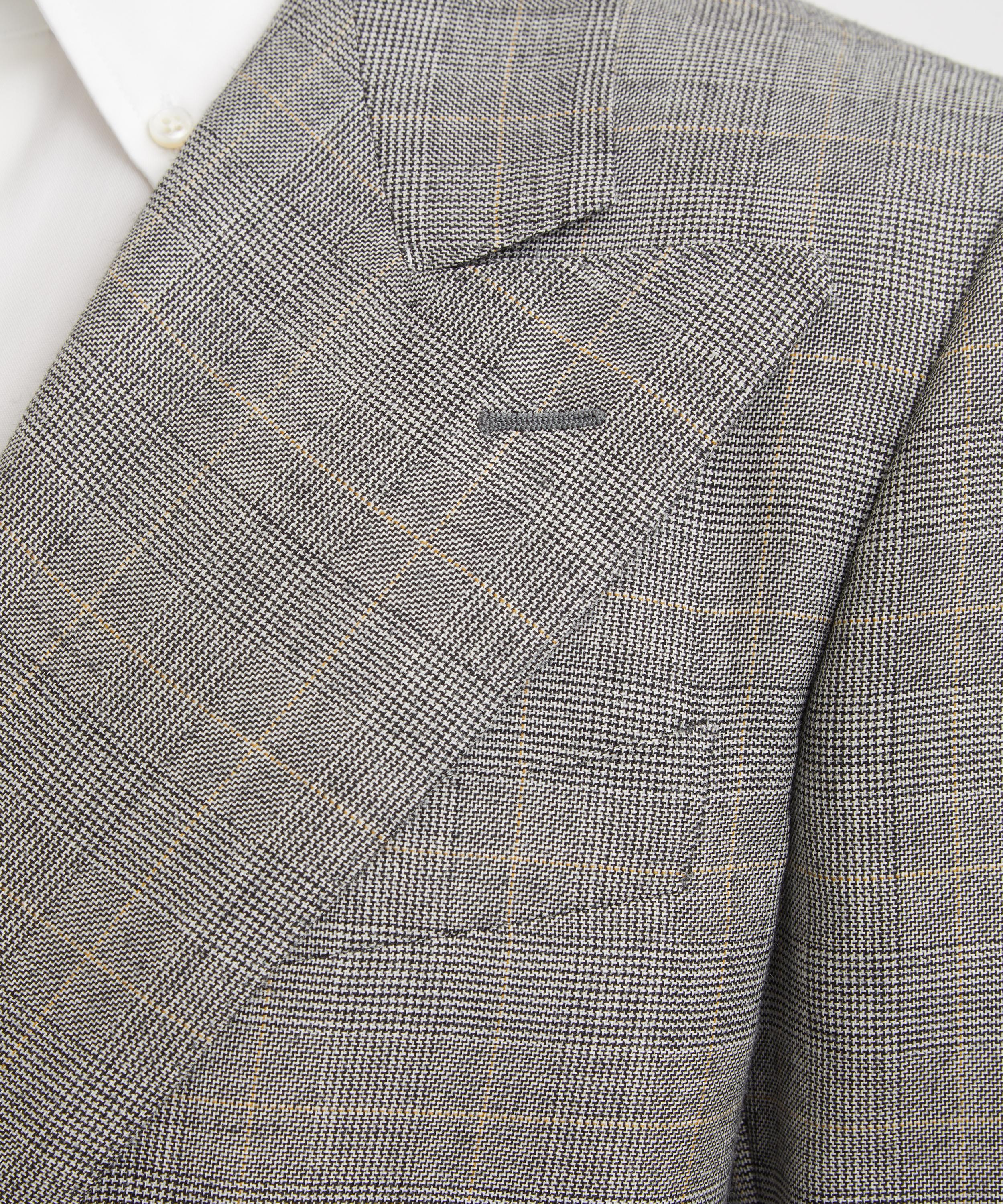 Husbands - Prince of Wales Check Single-Breasted Blazer image number 4