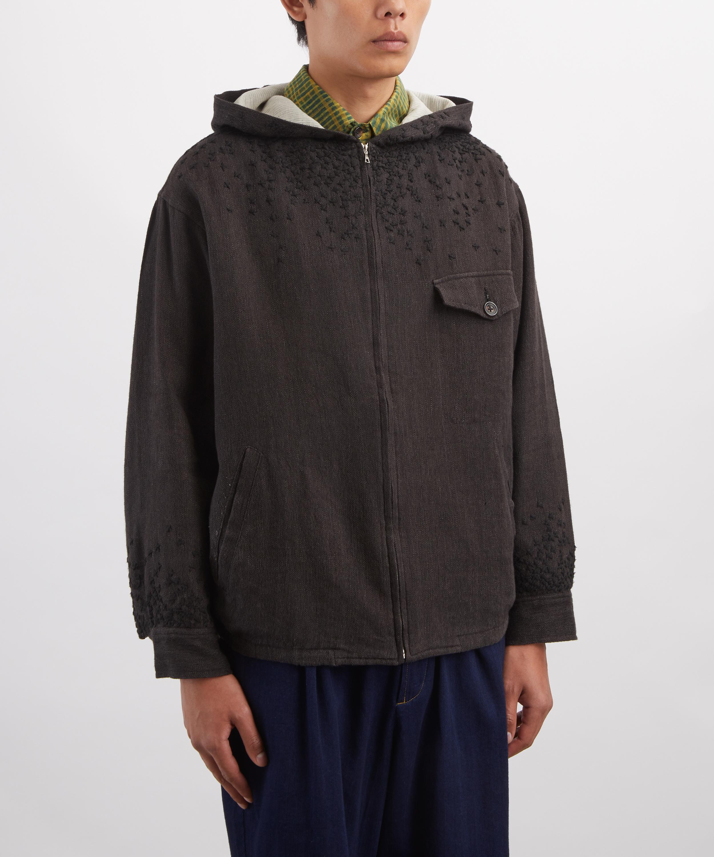 Kartik Research - Kantha Zip Hoodie image number 2
