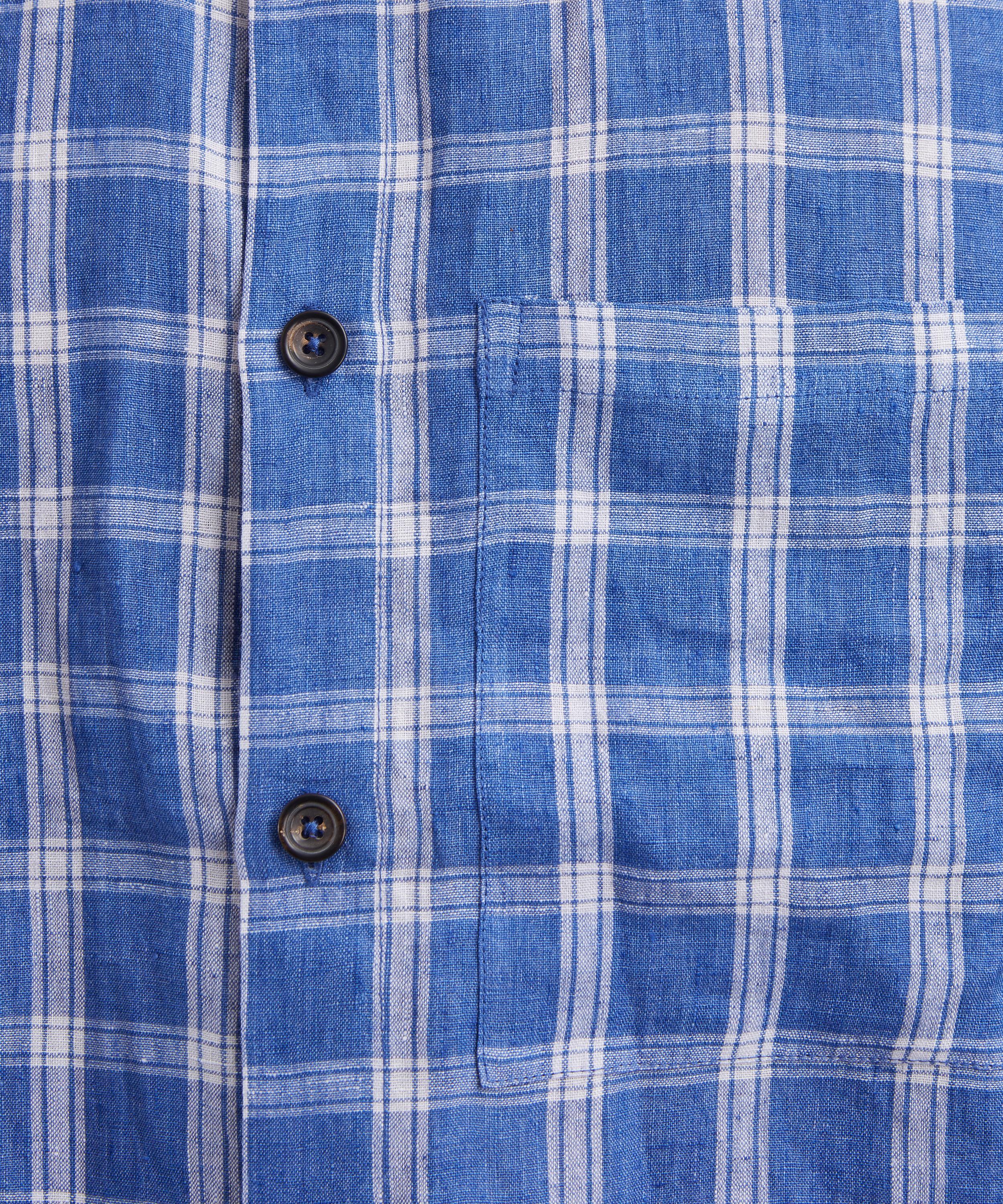 Kartik Research - Pataudi Linen Block Print Shirt image number 4