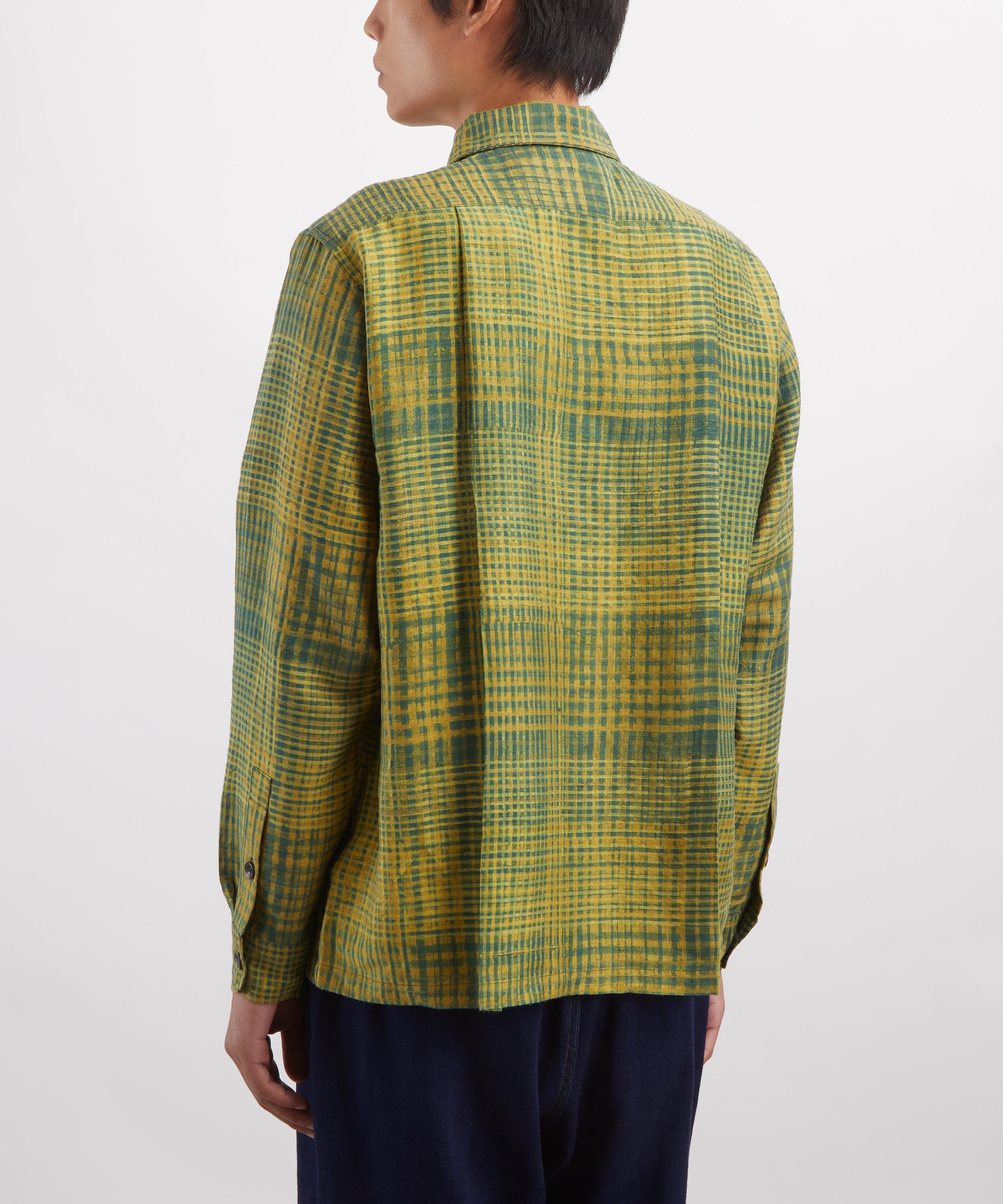 Kartik Research - Pataudi Silk Block Print Shirt image number 3