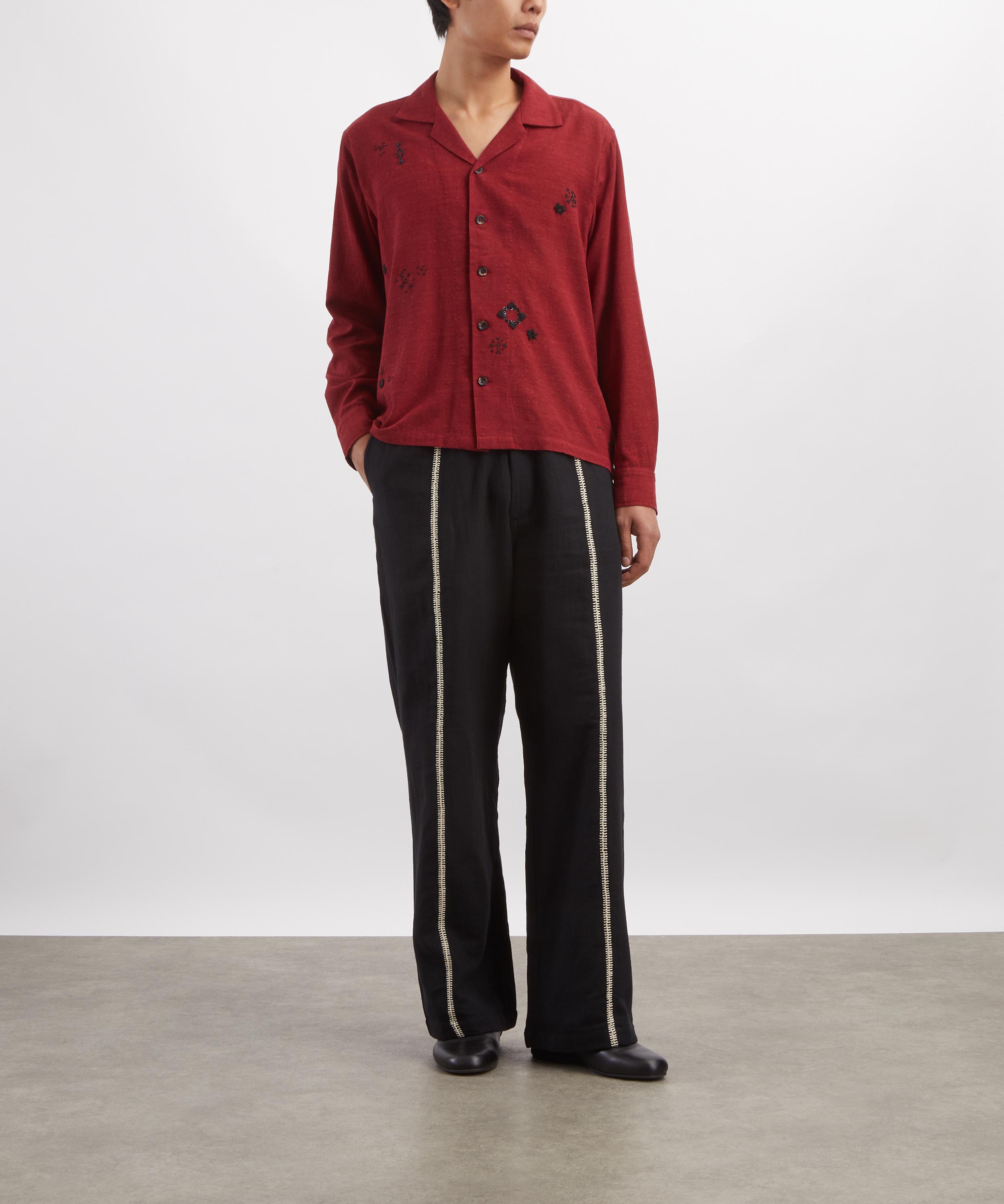 Kartik Research - Box Embroidered Shirt image number 1