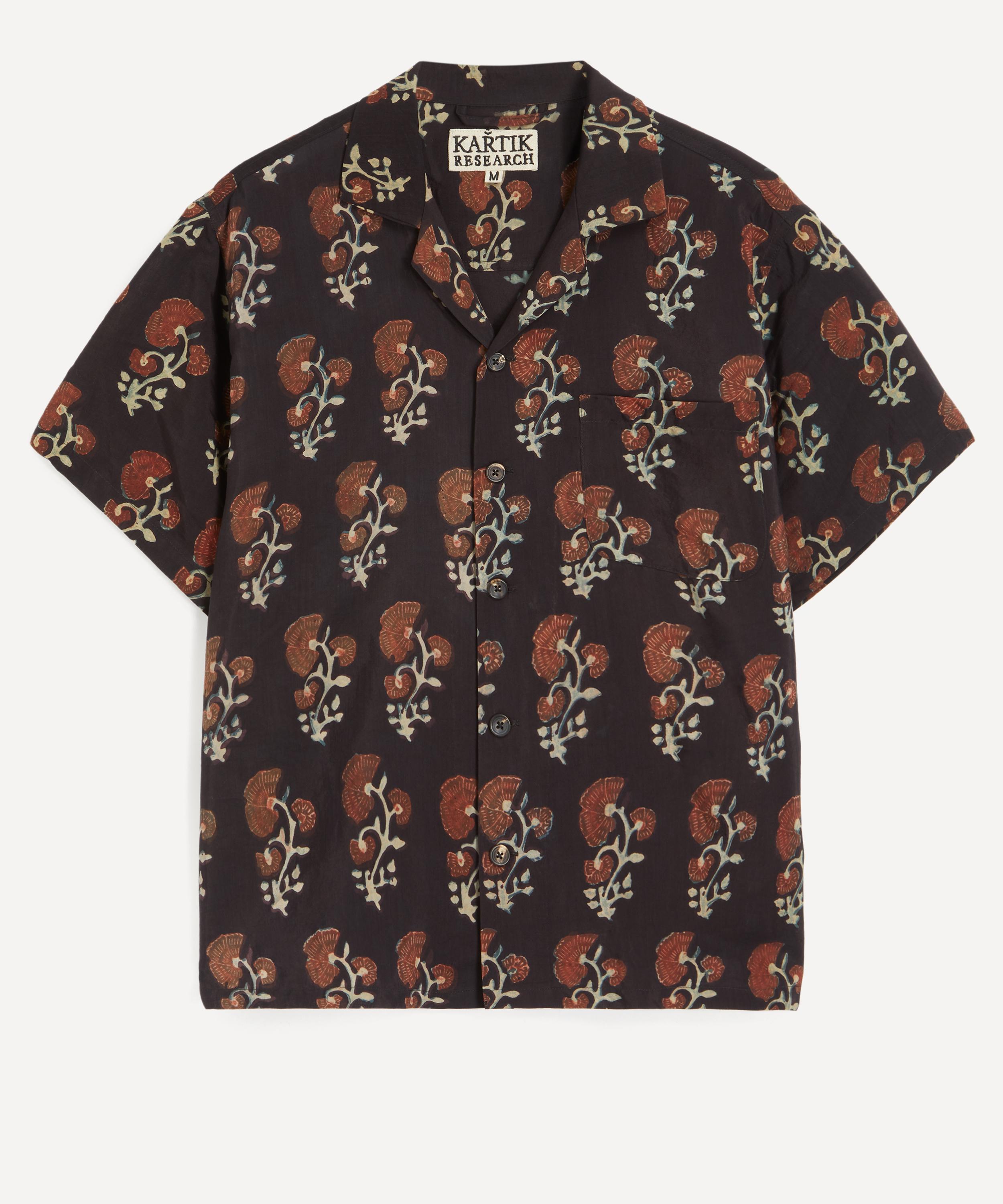 Kartik Research - Silk Block Print Shirt