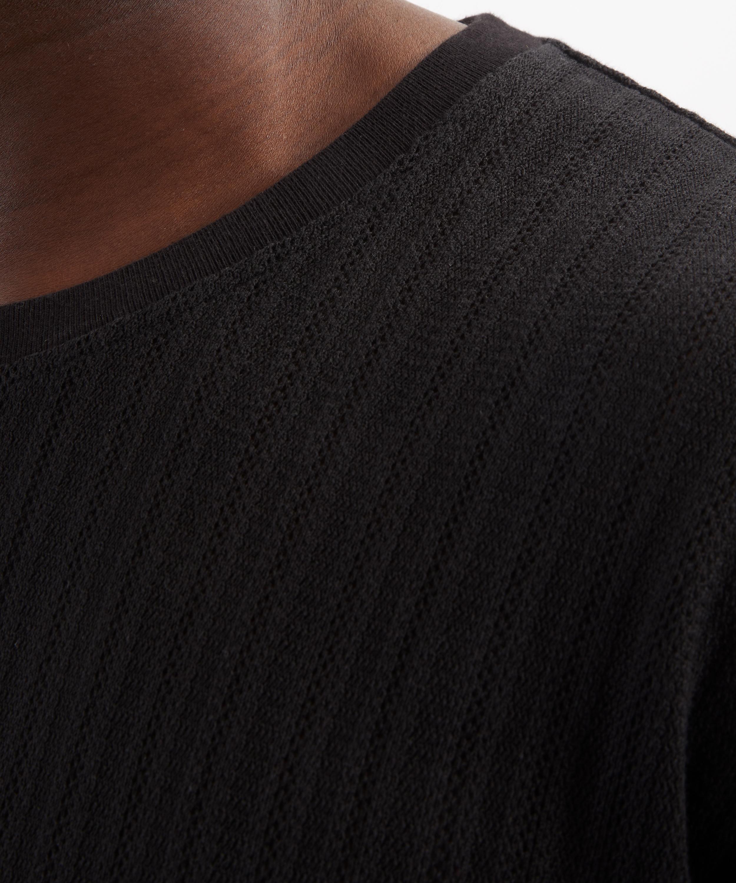 mfpen - Black Relaxed Long-Sleeve T-Shirt image number 4