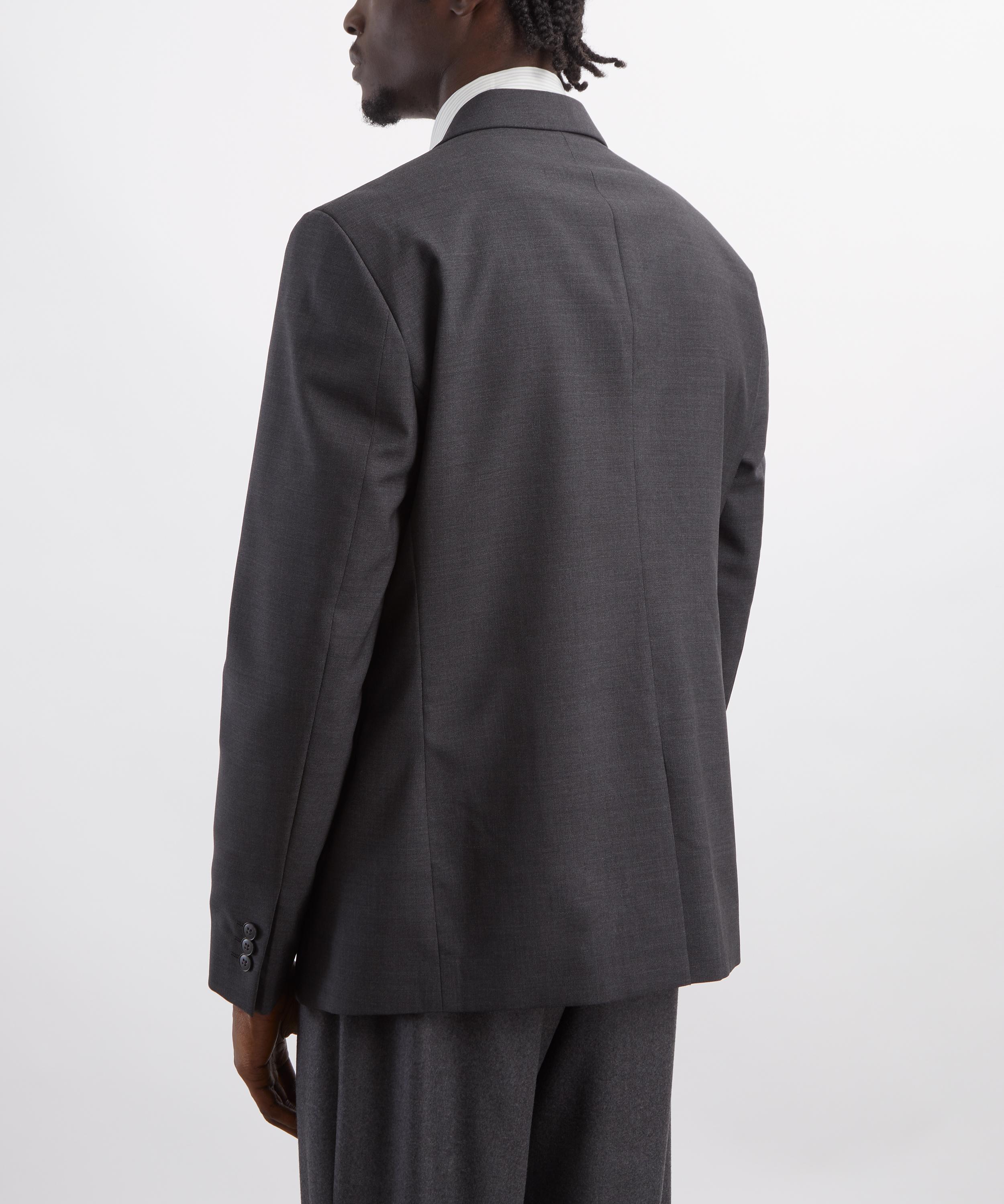 mfpen - Dark Grey Single-Breasted Blazer image number 3