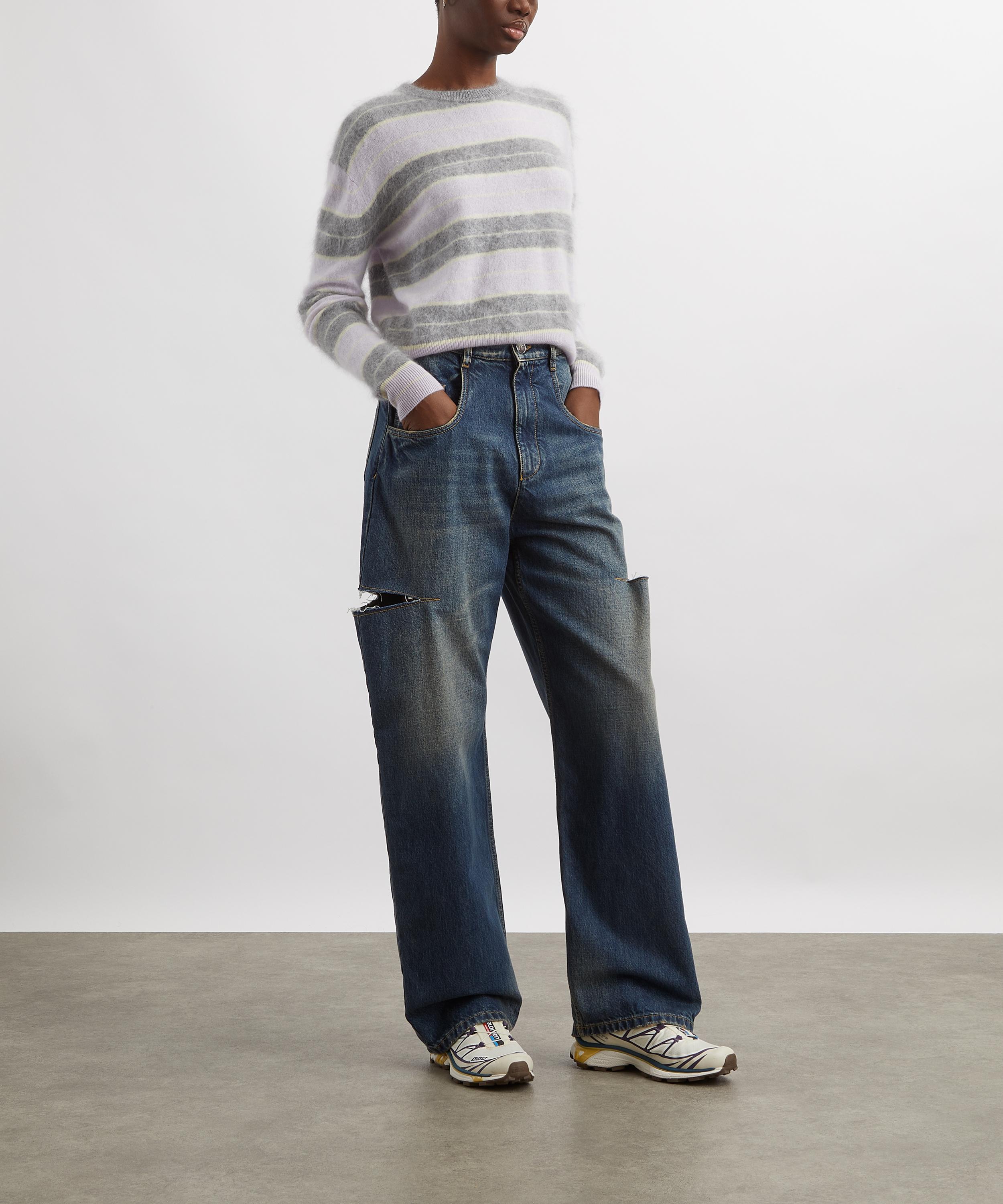 Guest In Residence - Grizzly Stripe Crew-Neck Jumper image number 1