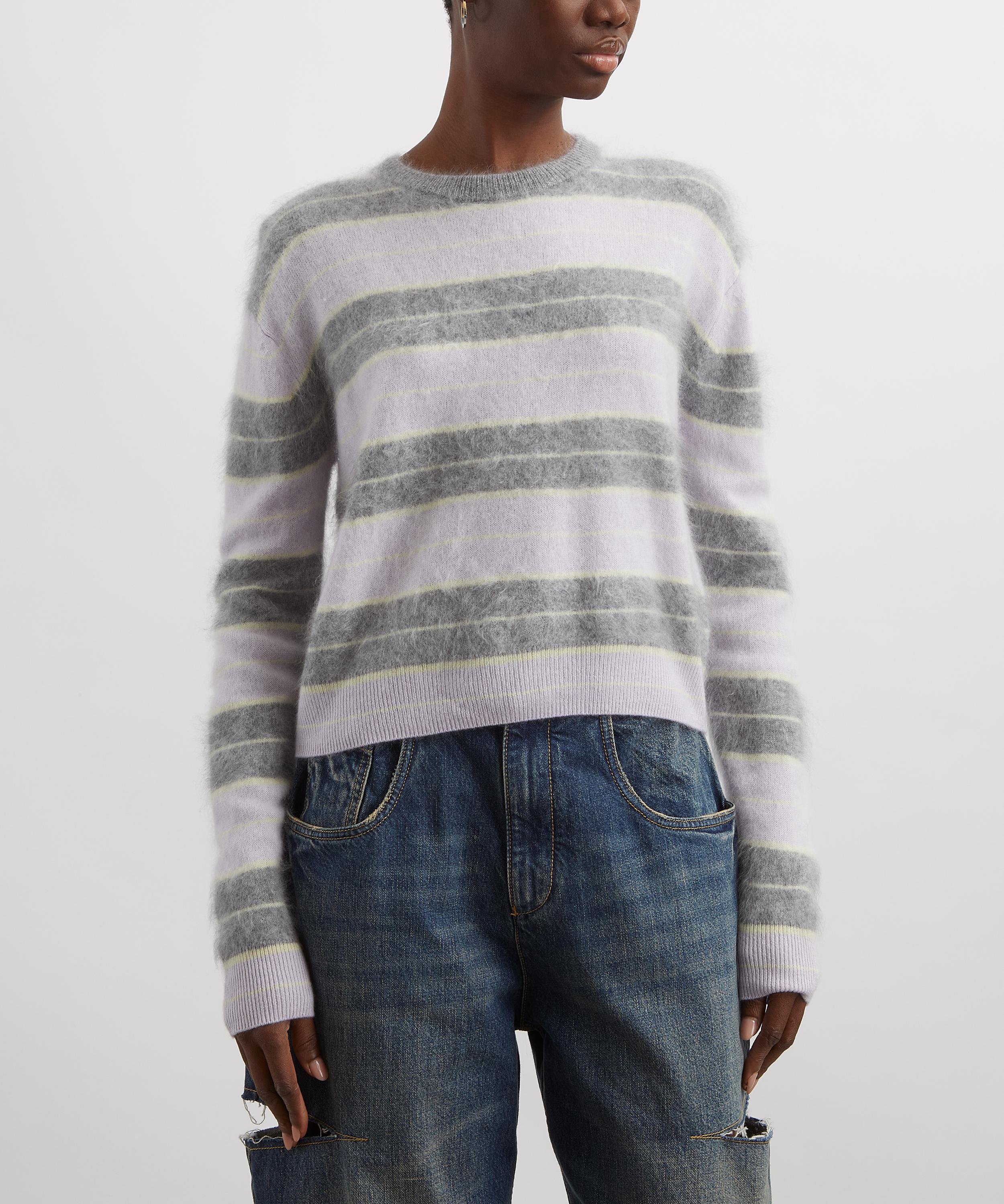 Guest In Residence - Grizzly Stripe Crew-Neck Jumper image number 2