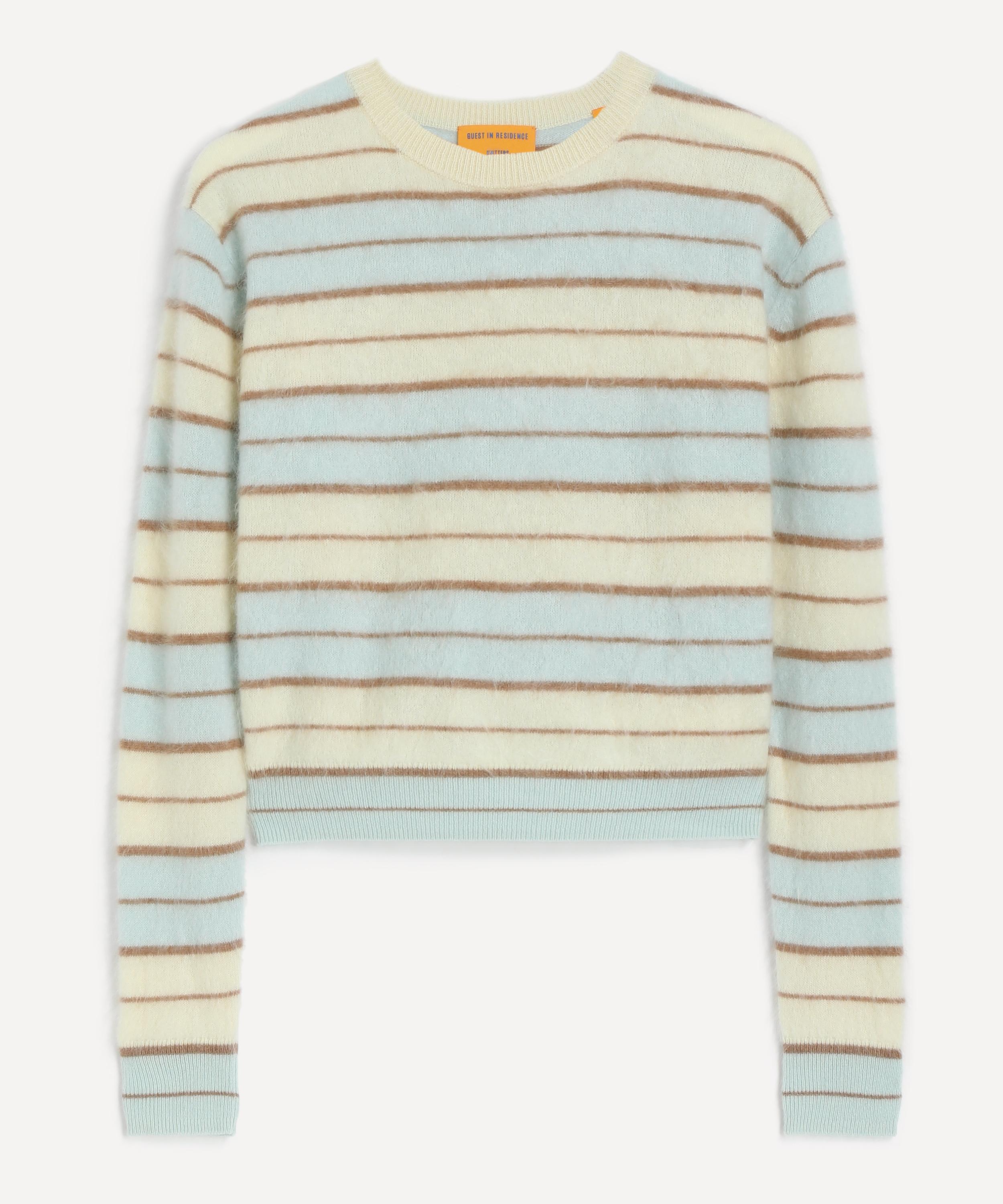 Guest In Residence - Grizzly Stripe Crew-Neck Jumper image number 0