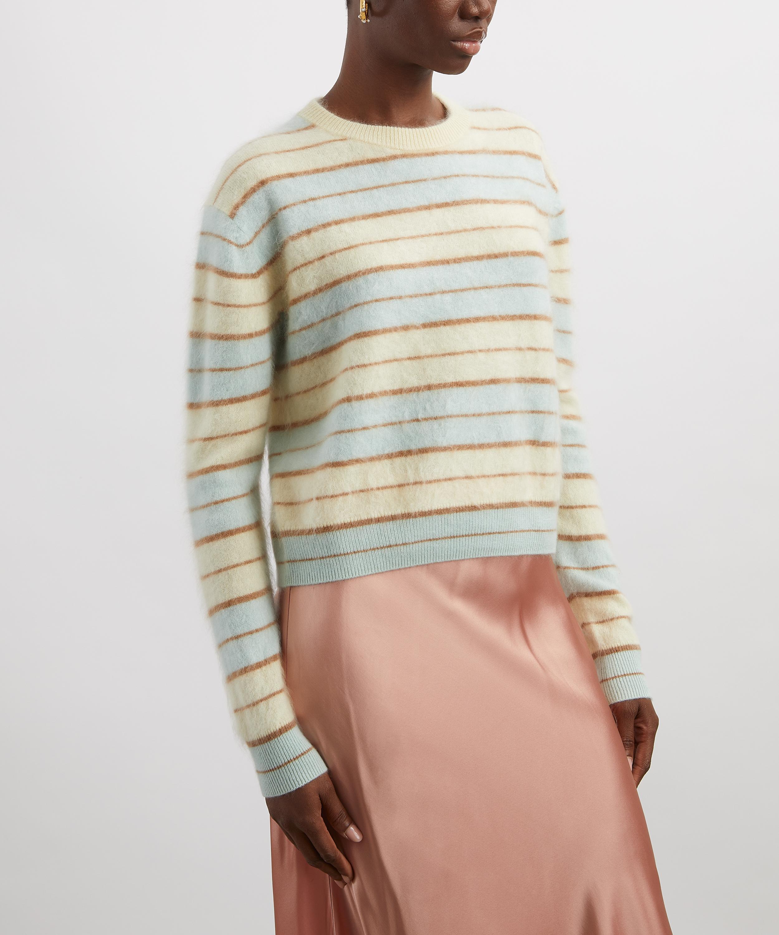 Guest In Residence - Grizzly Stripe Crew-Neck Jumper image number 2