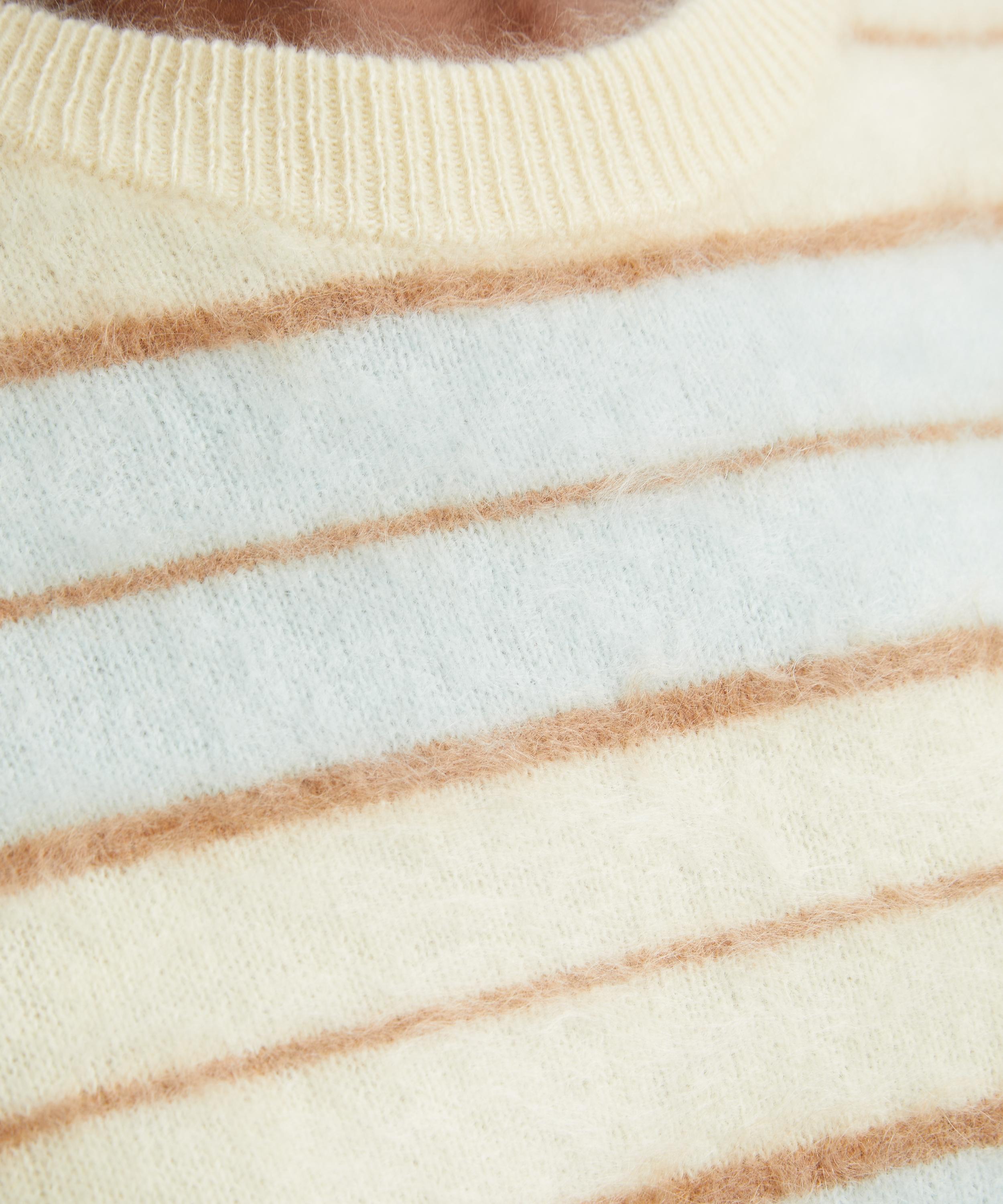 Guest In Residence - Grizzly Stripe Crew-Neck Jumper image number 4