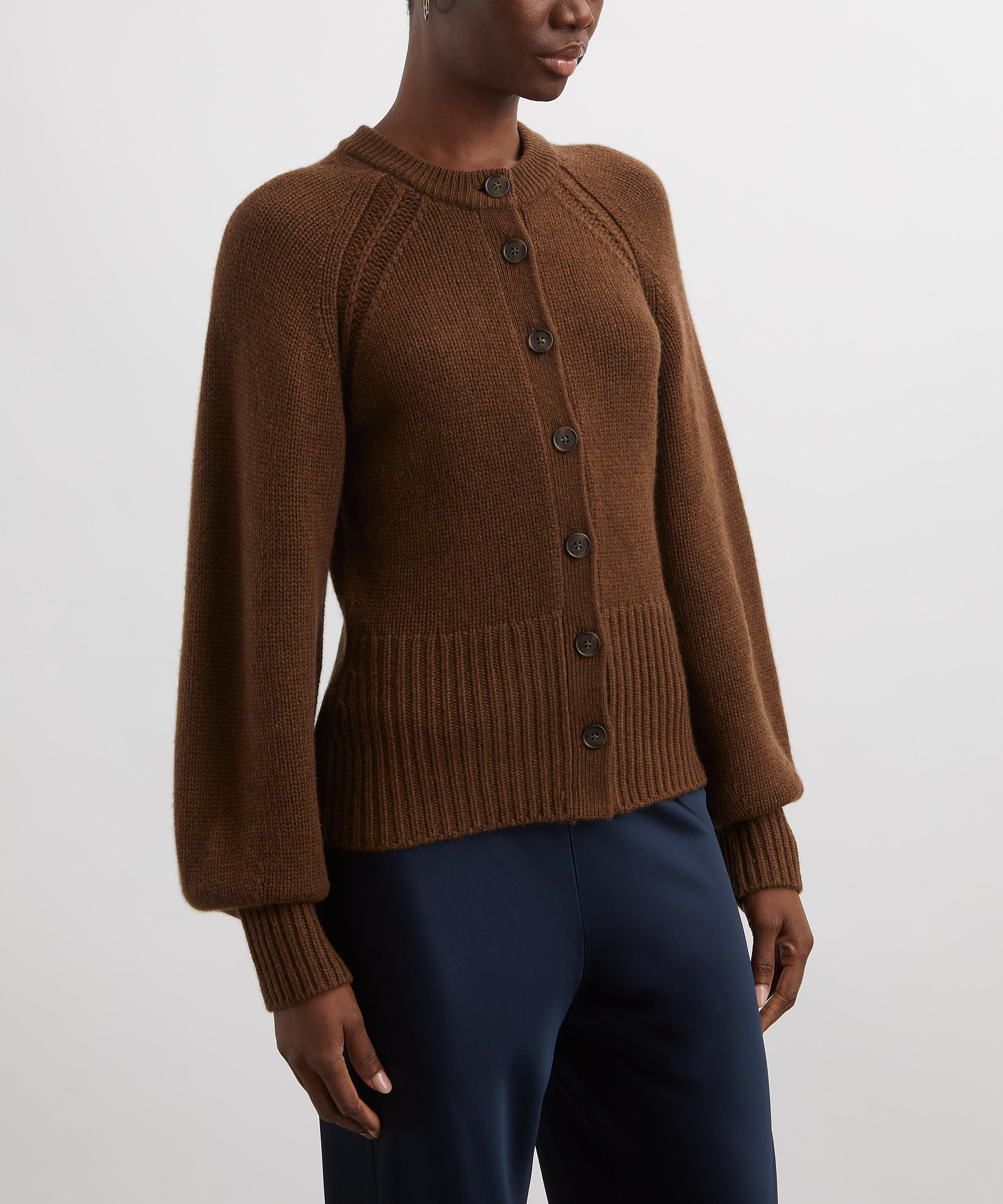 Guest In Residence - Sculpted Cashmere Cardigan image number 2