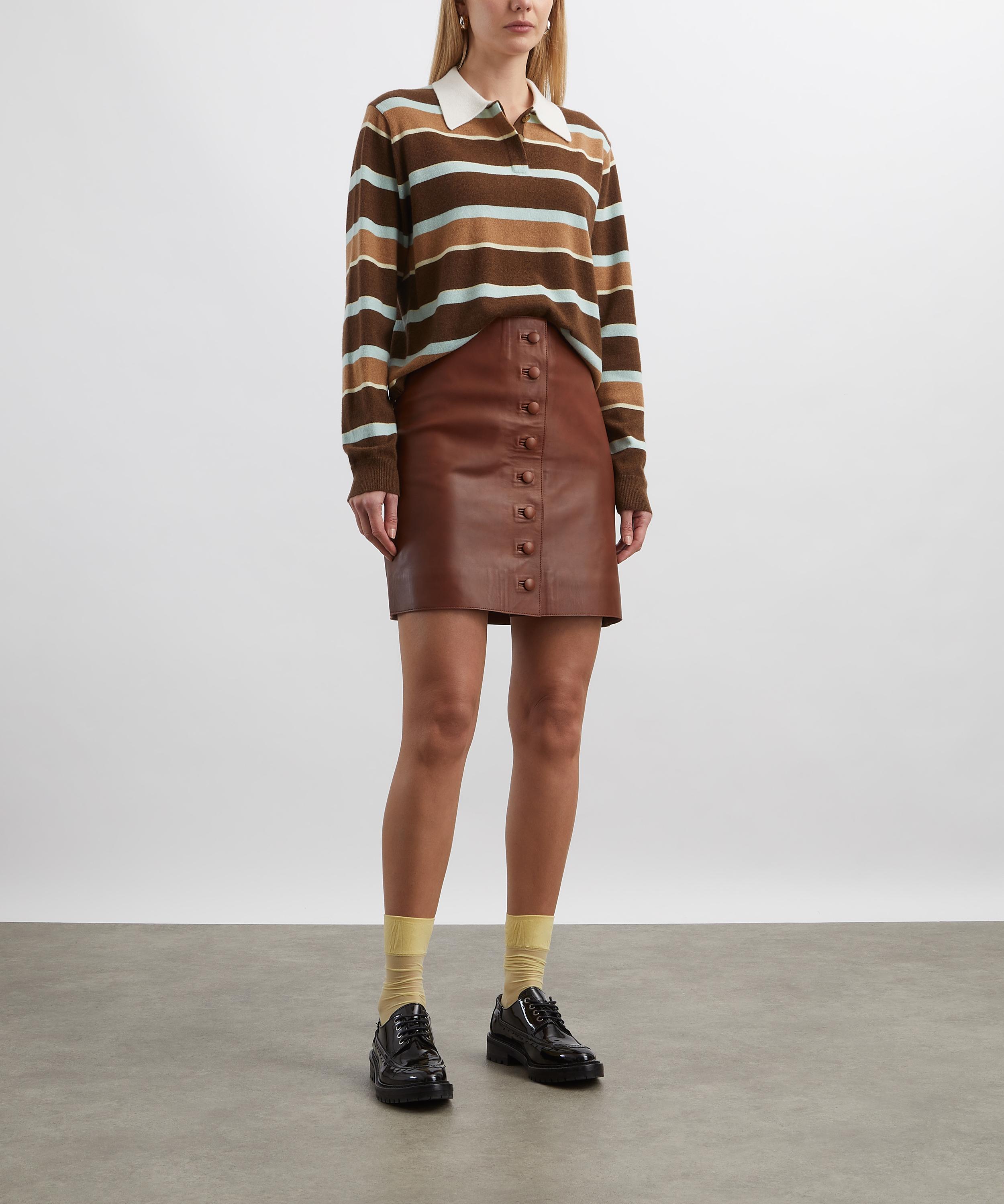 Guest In Residence - Cropped Stripe Rugby Jumper image number 1