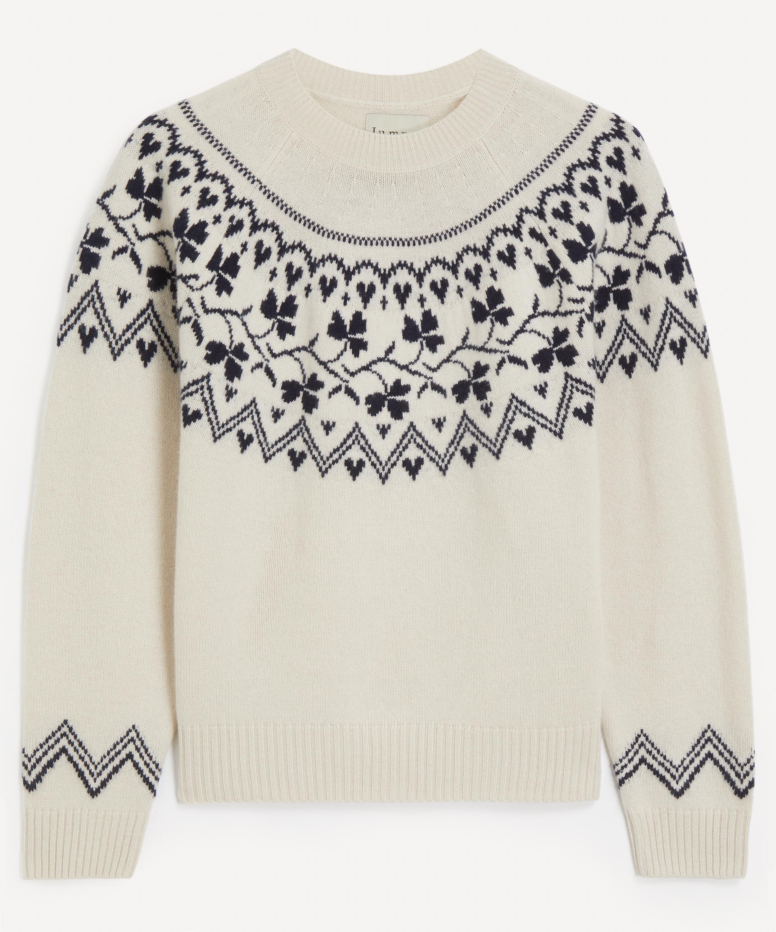 Jumper 1234 - Clover Wool Jumper