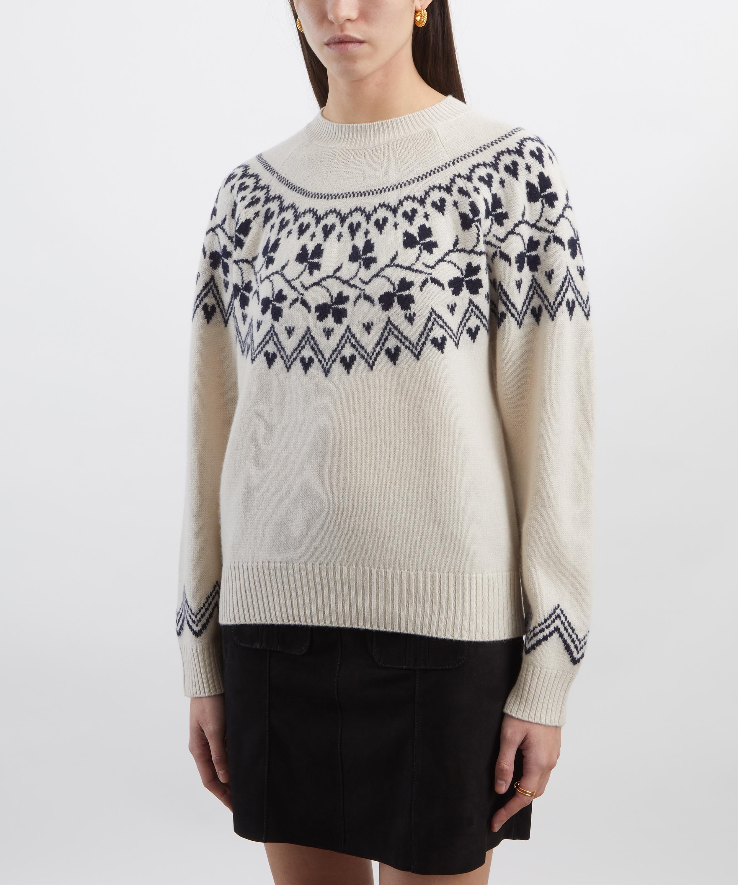 Jumper 1234 - Clover Wool Jumper image number 2