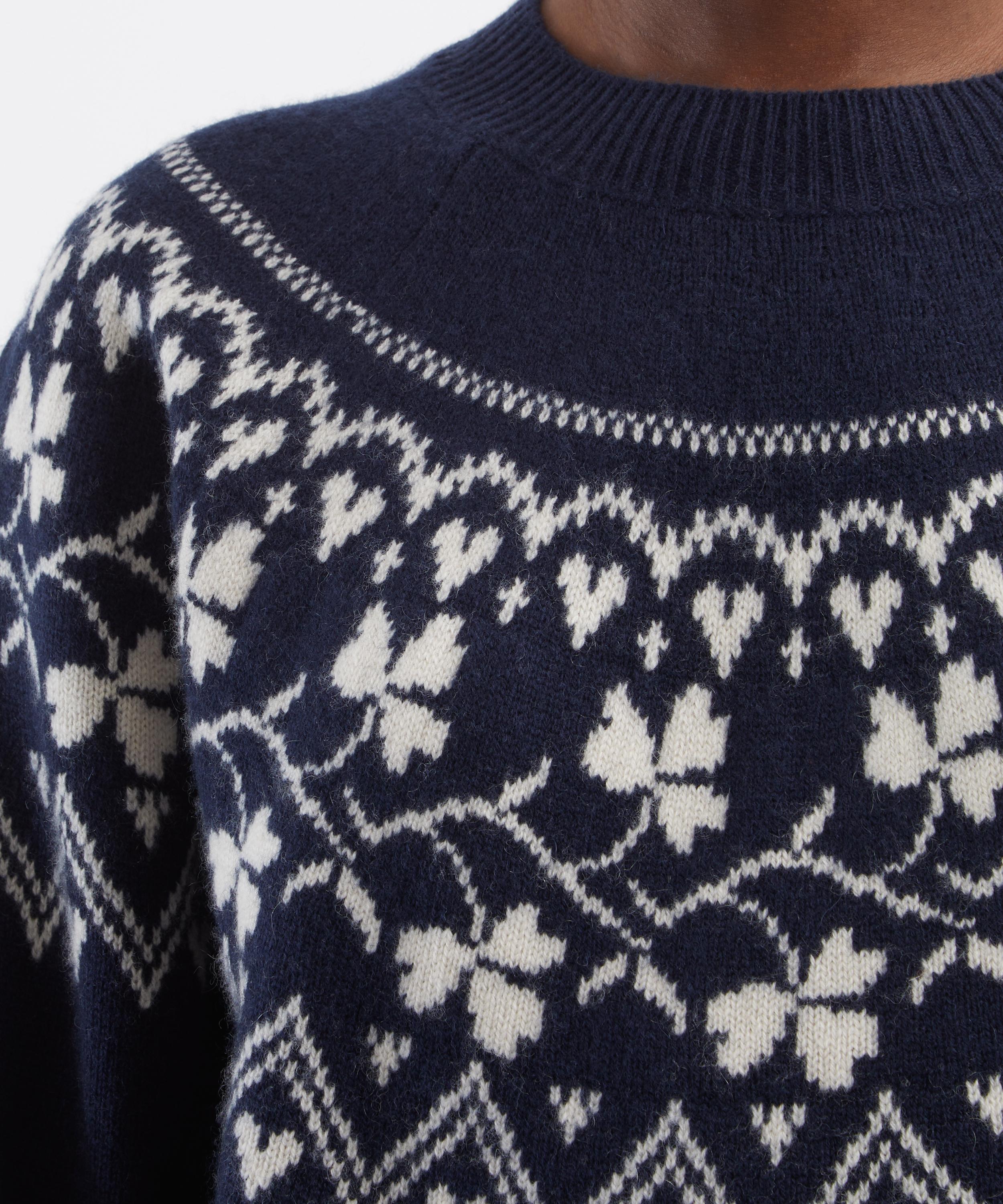 Jumper 1234 - Clover Wool Jumper image number 4